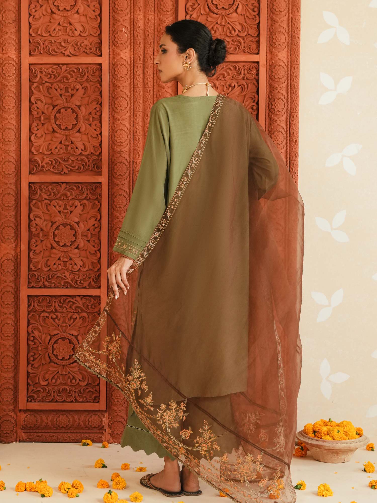 3-Piece Embroidered Set