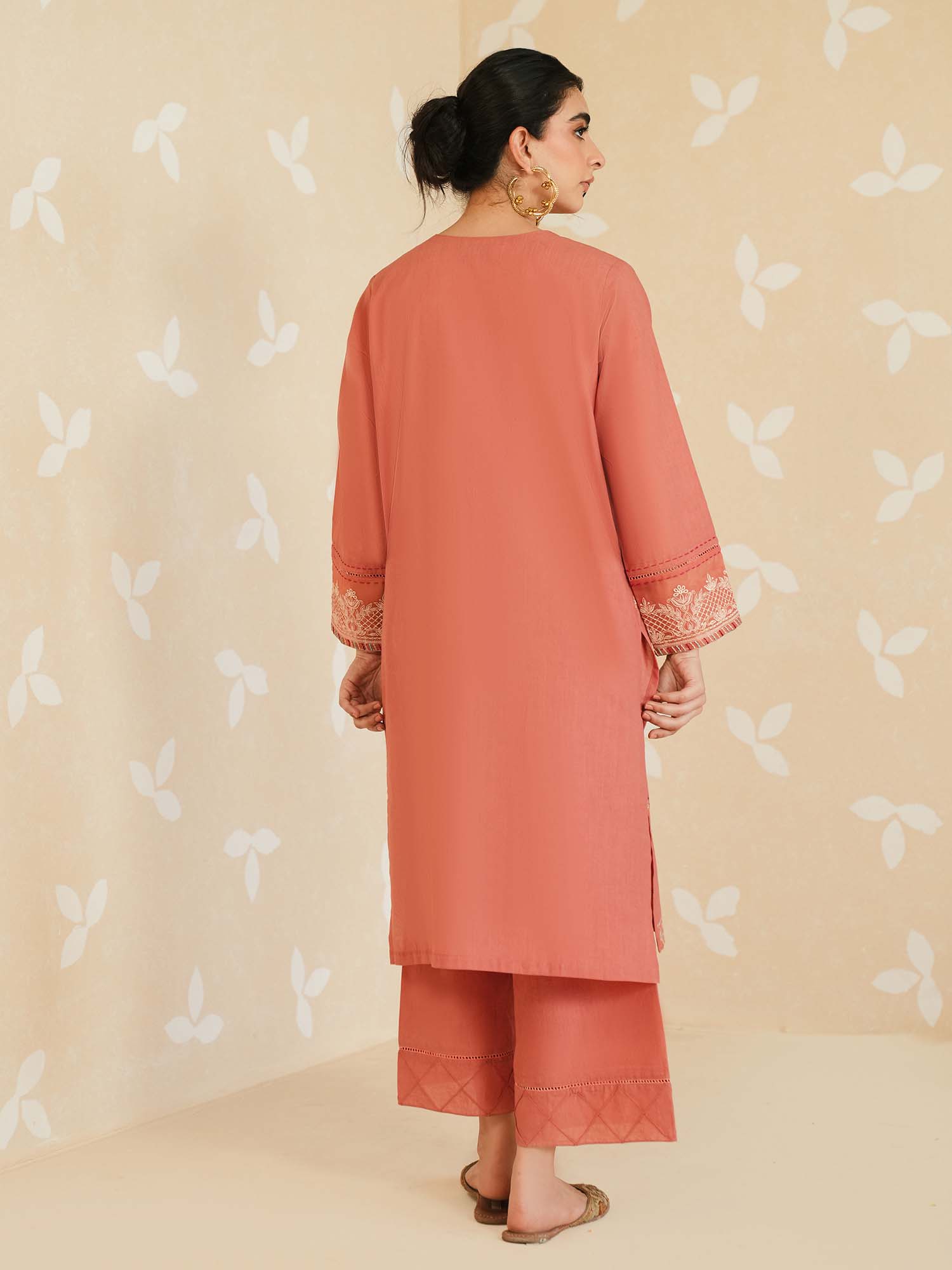 2-Piece Embroidered Set