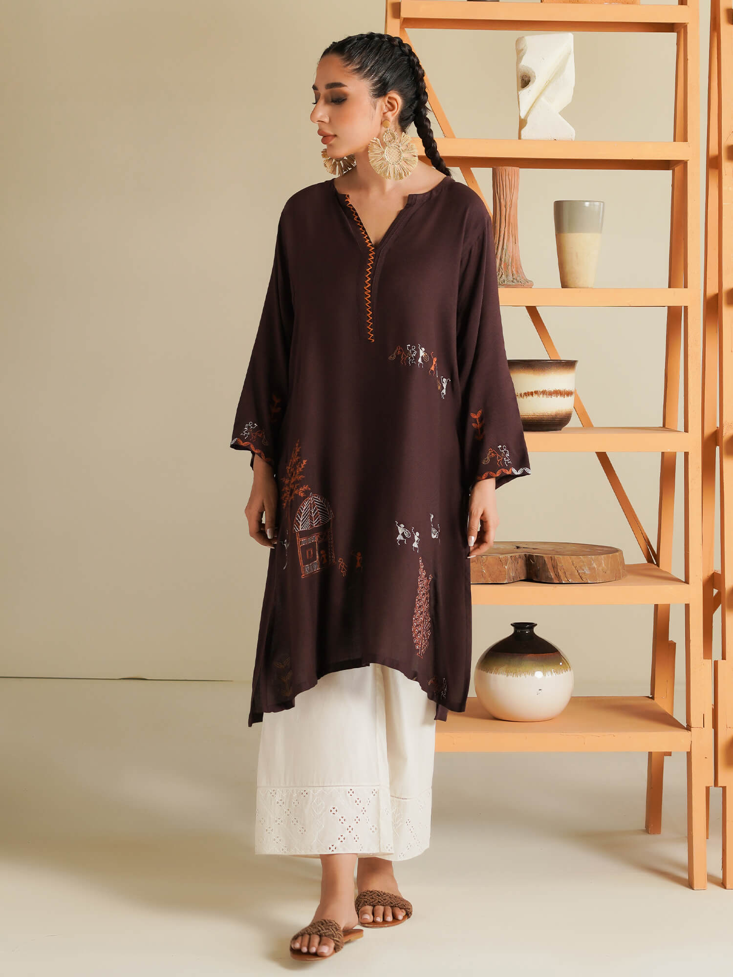 Embroidered Kurta