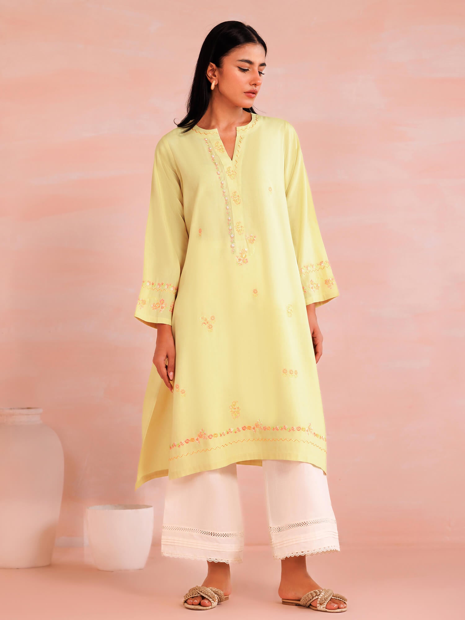 Embroidered Kurta