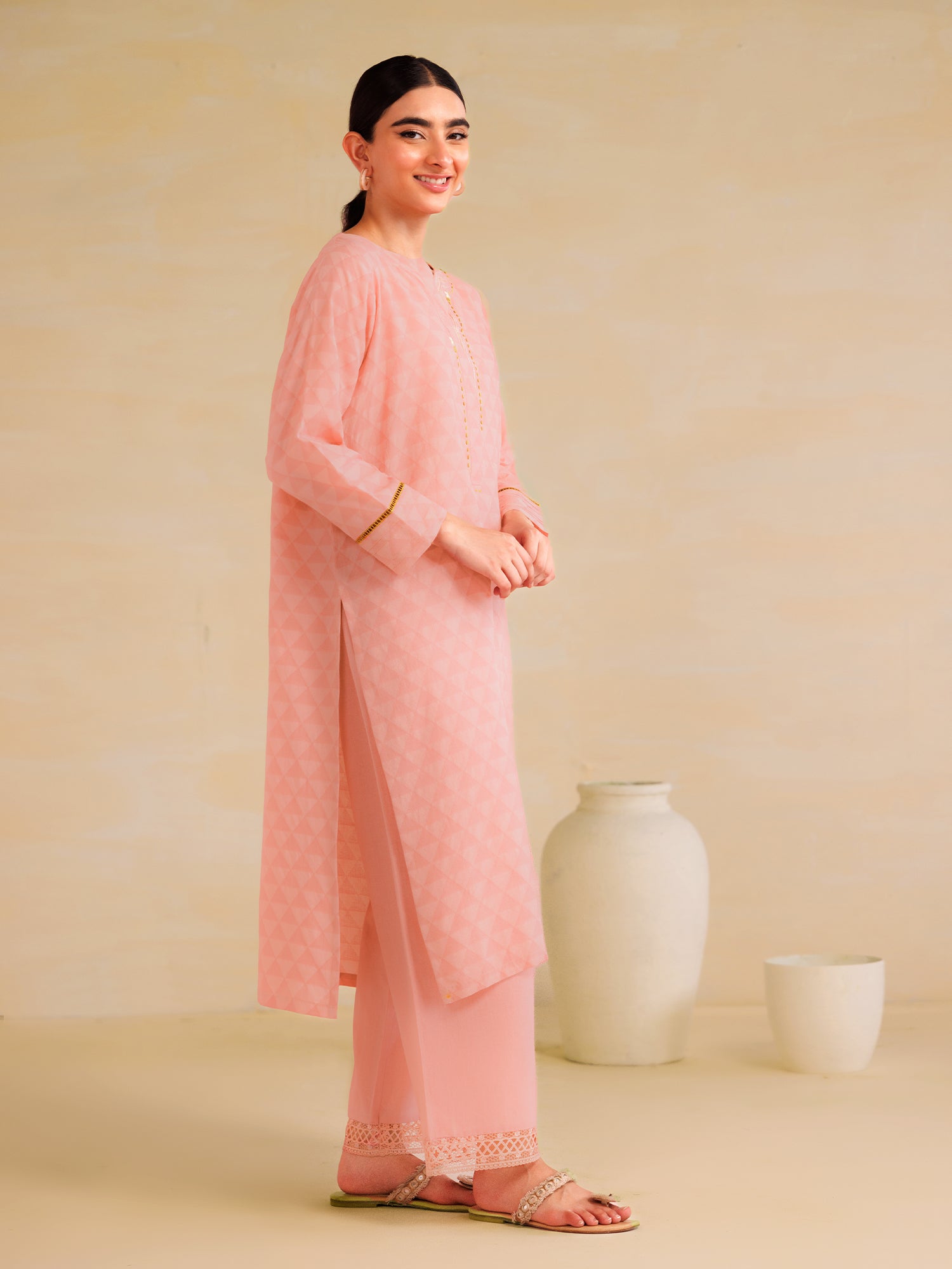 2-Piece Embroidered Set