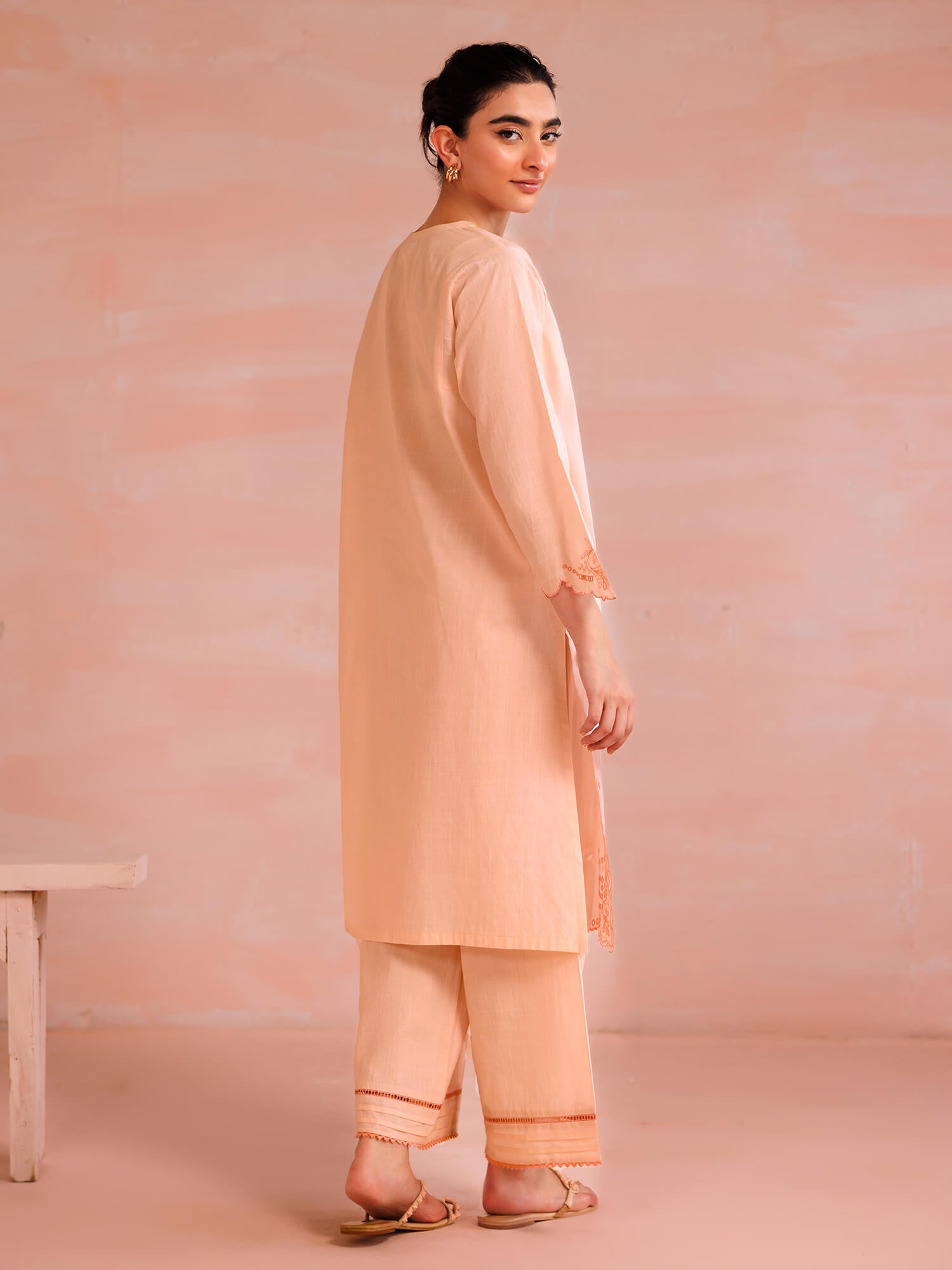 2-Piece Embroidered Set