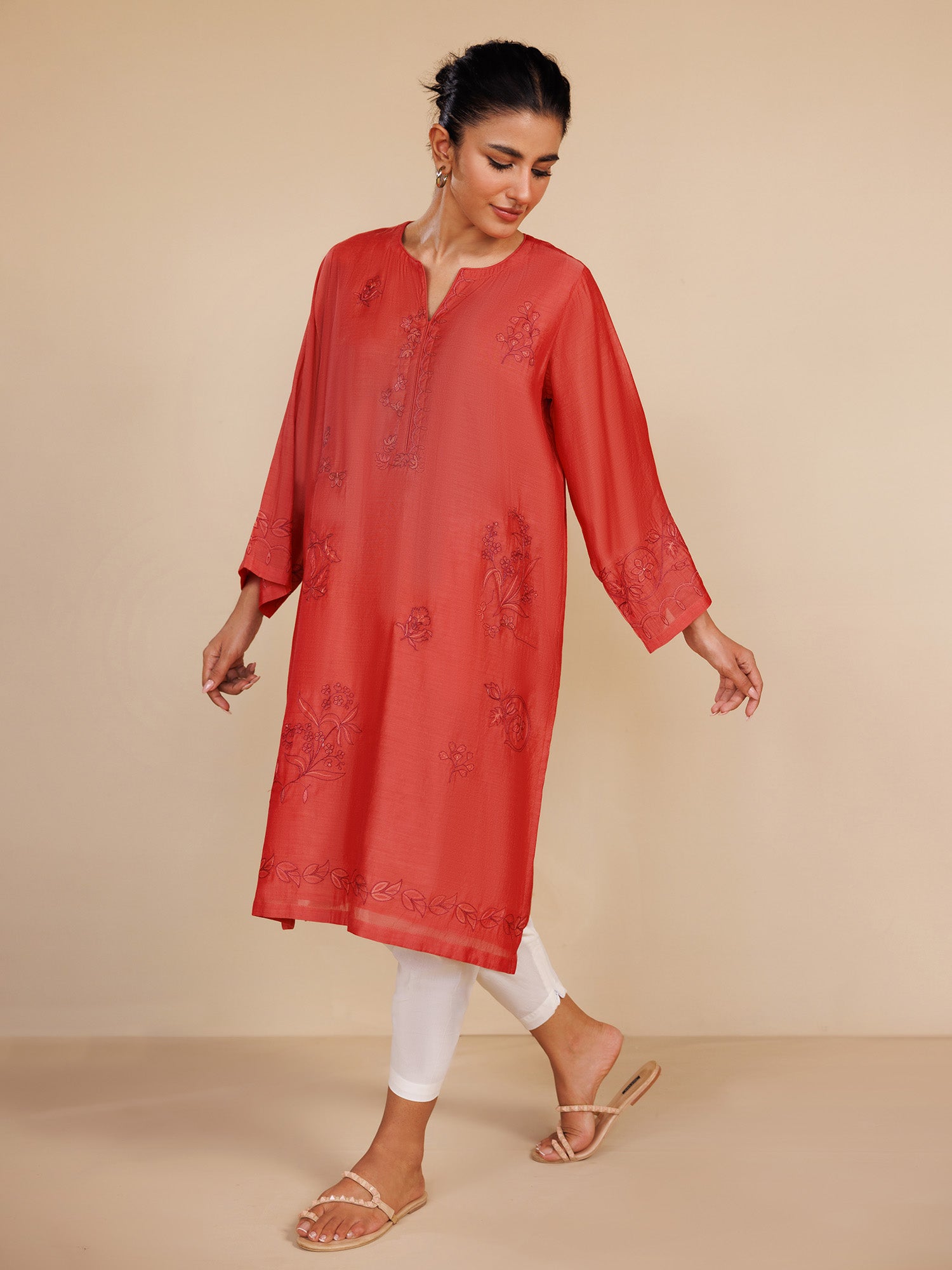 Embroidered Kurta