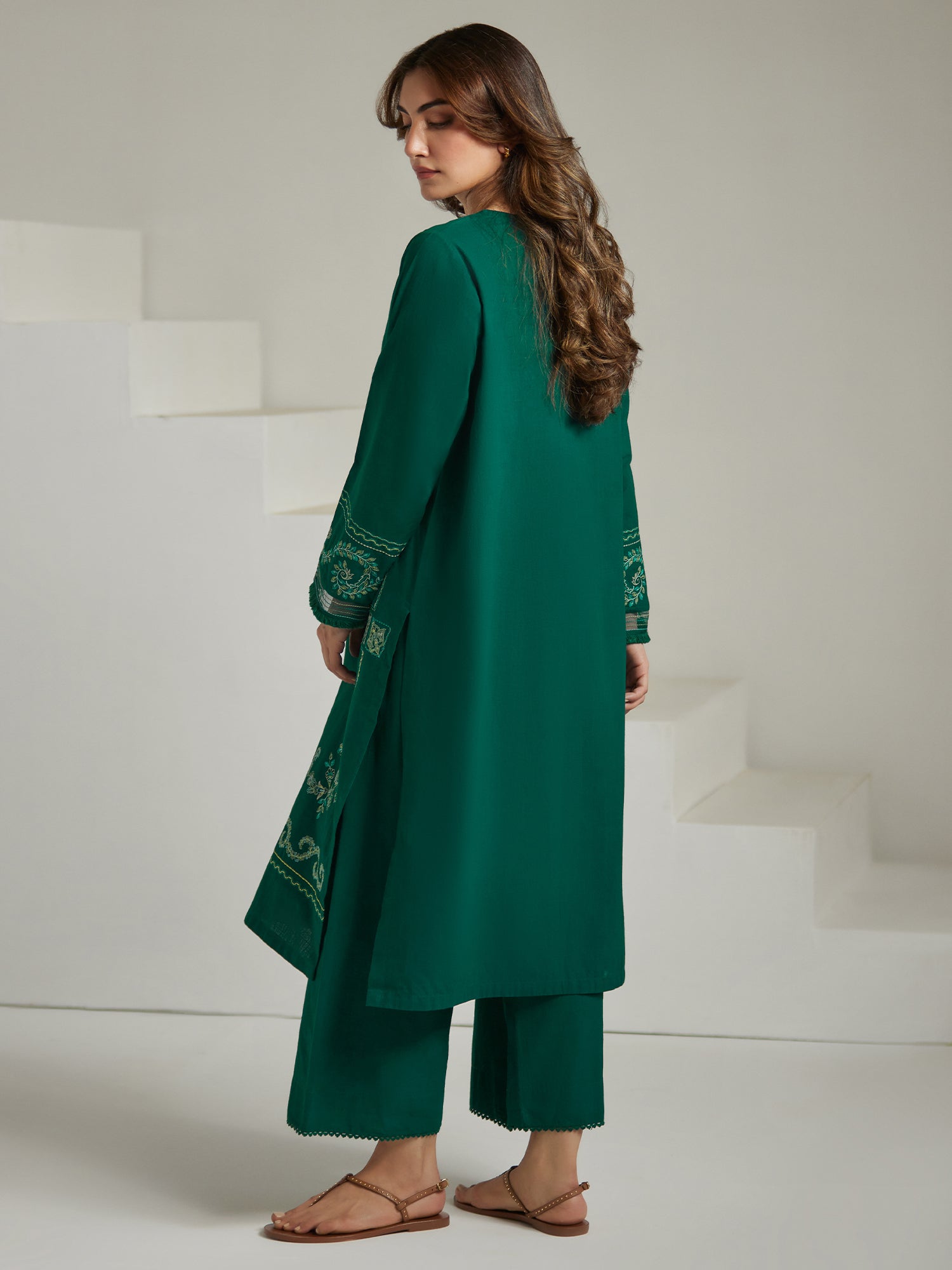 2-Piece Embroidered Set