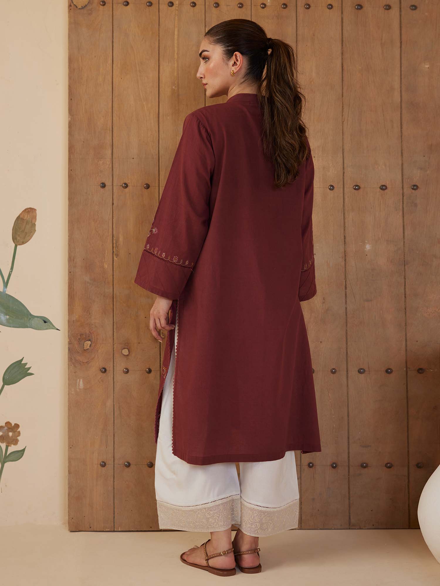 Embroidered Kurta