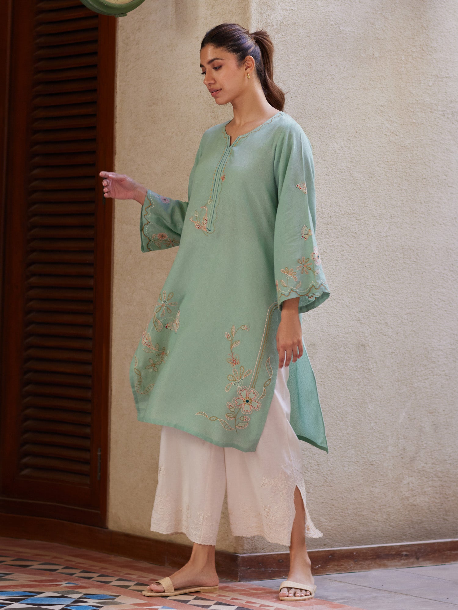 Embroidered Kurta