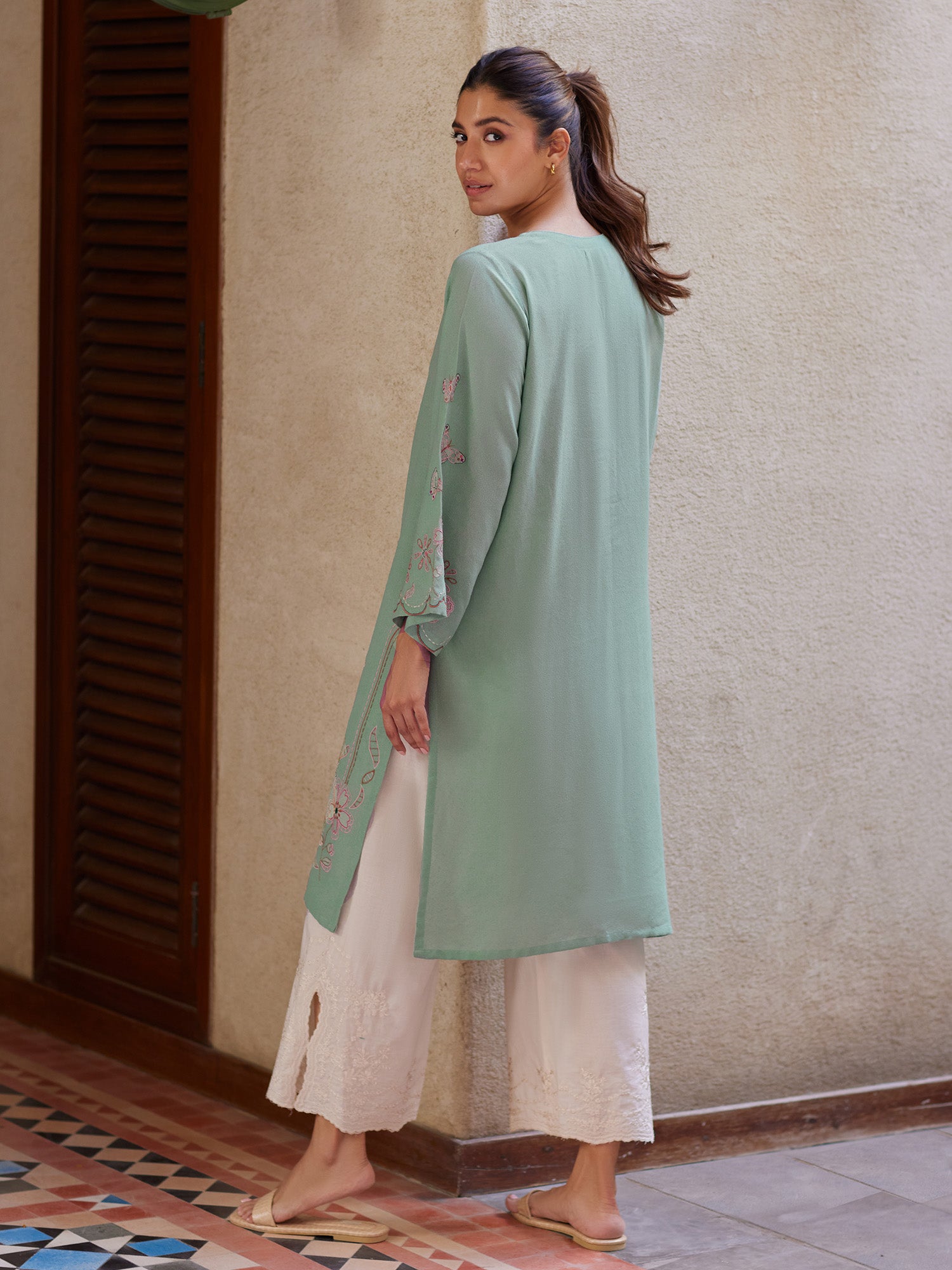 Embroidered Kurta