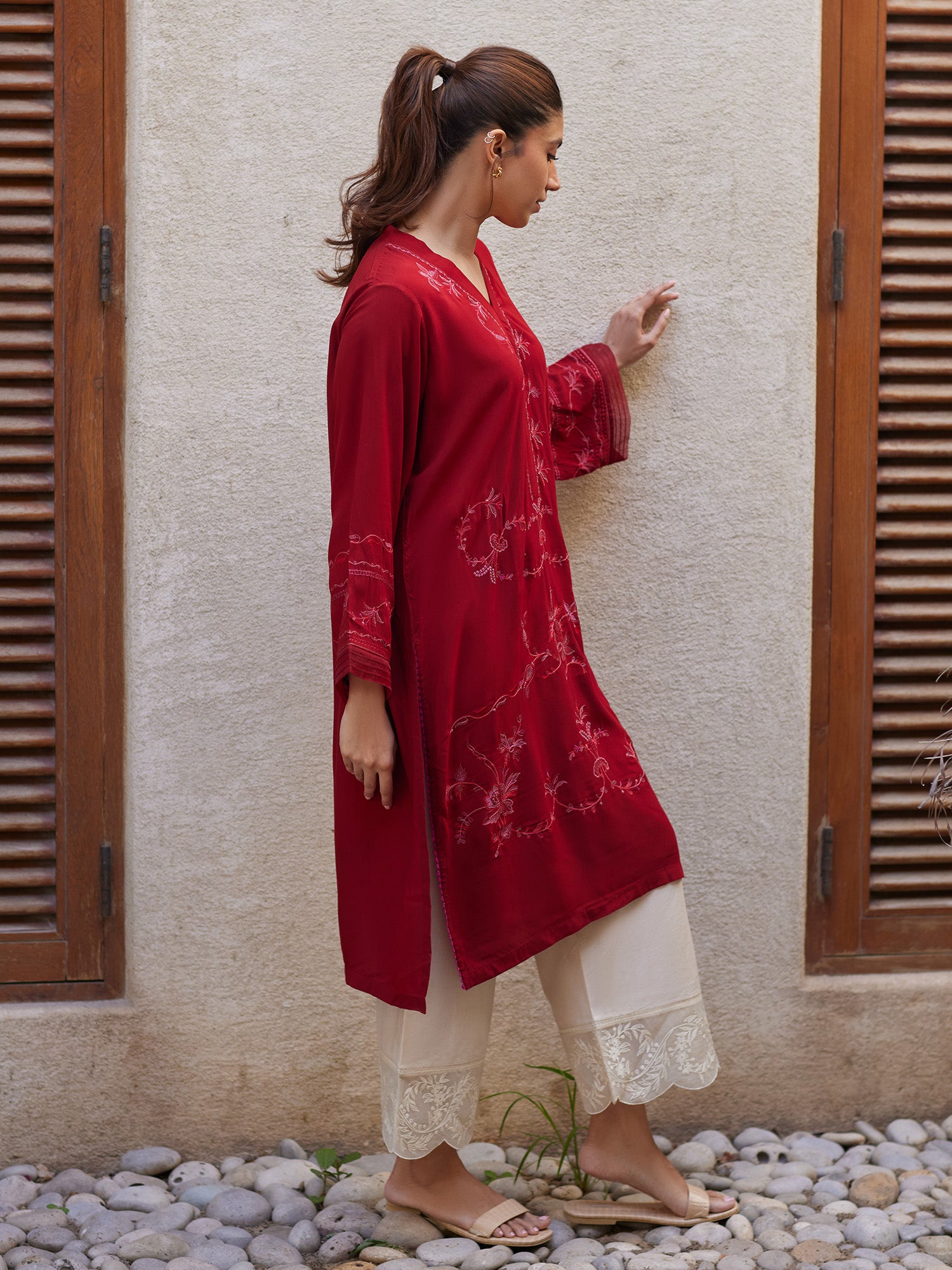 Embroidered Kurta
