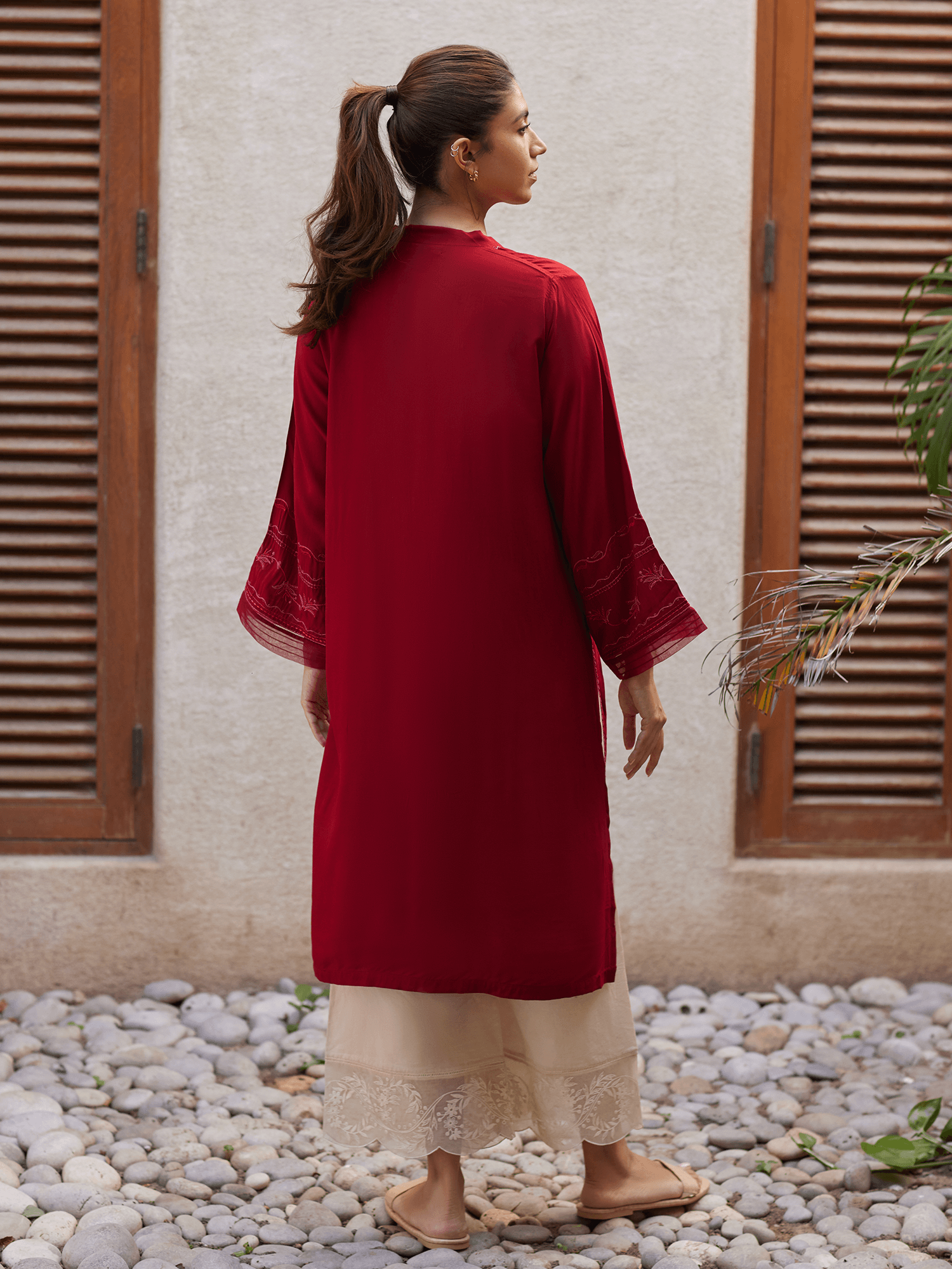 Embroidered Kurta