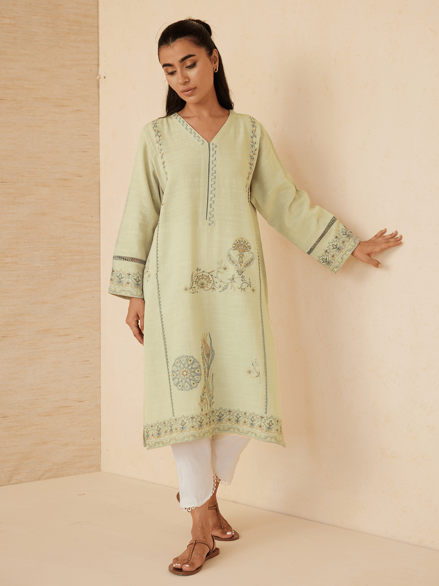 Embroidered Kurta