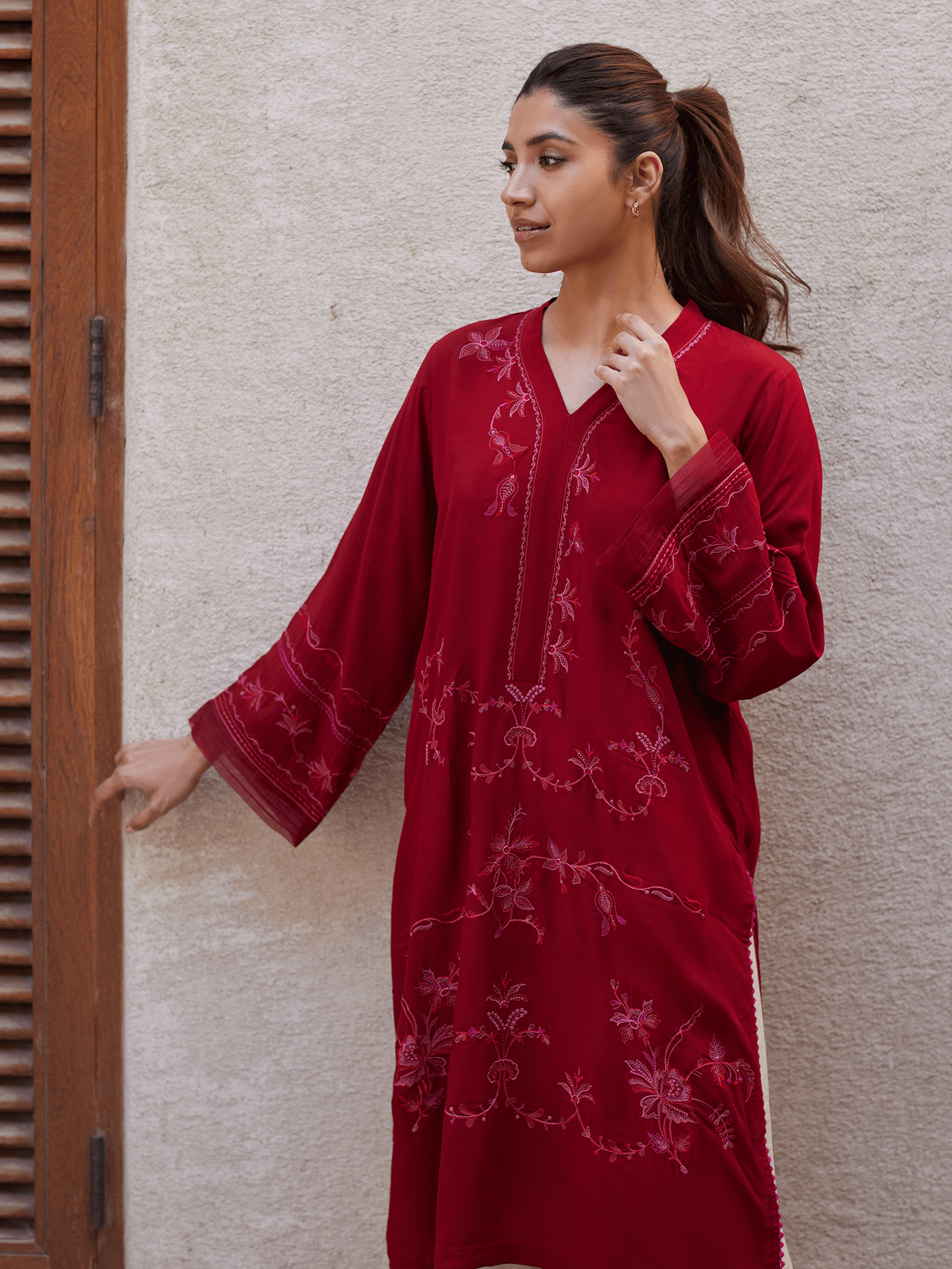 Embroidered Kurta