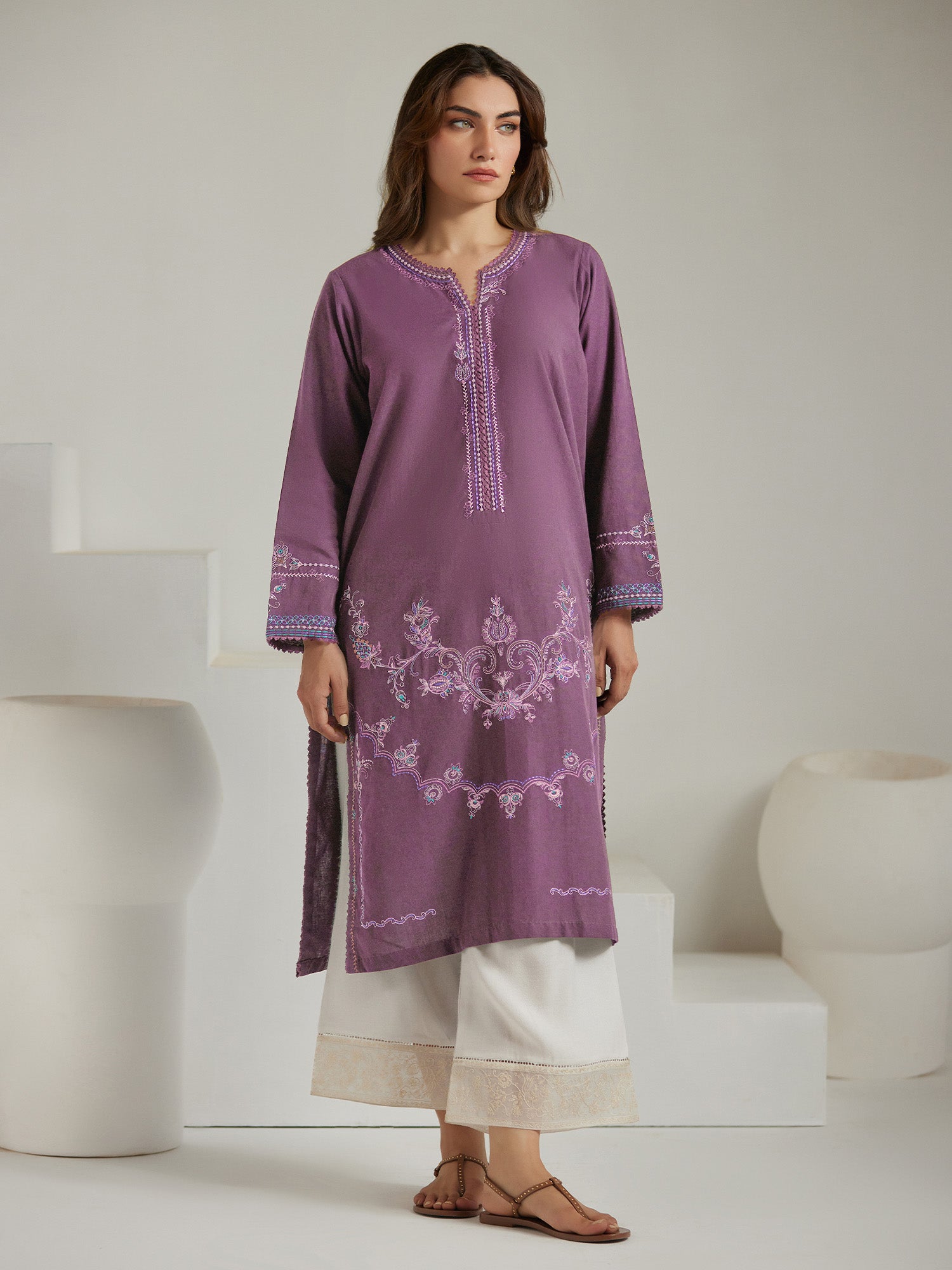 Embroidered Kurta