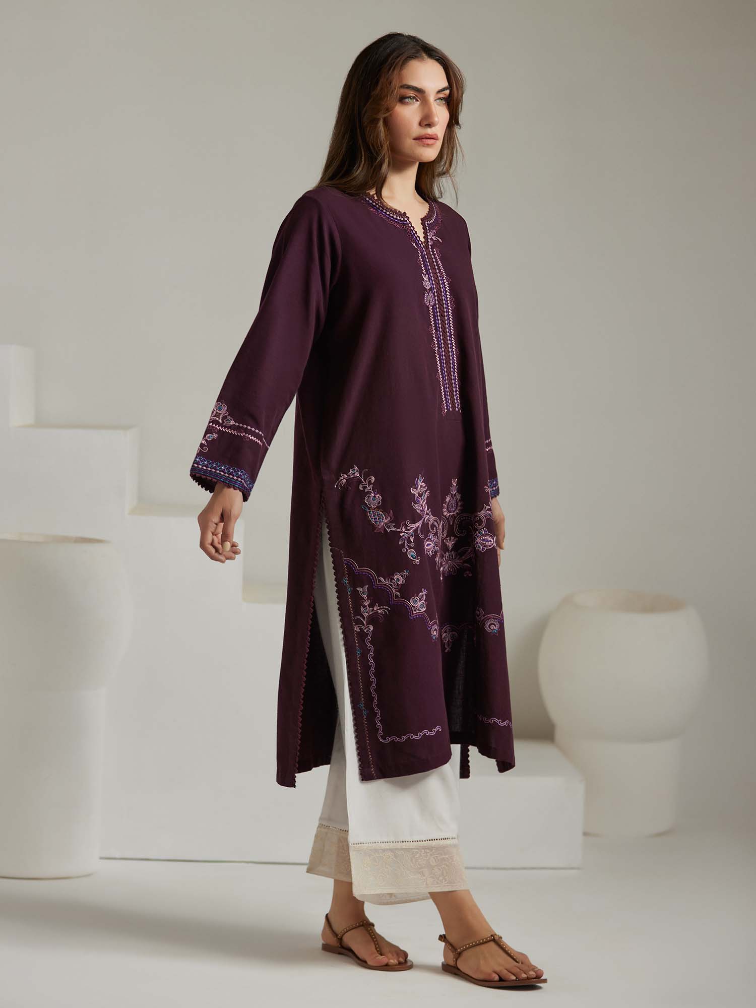 Embroidered Kurta