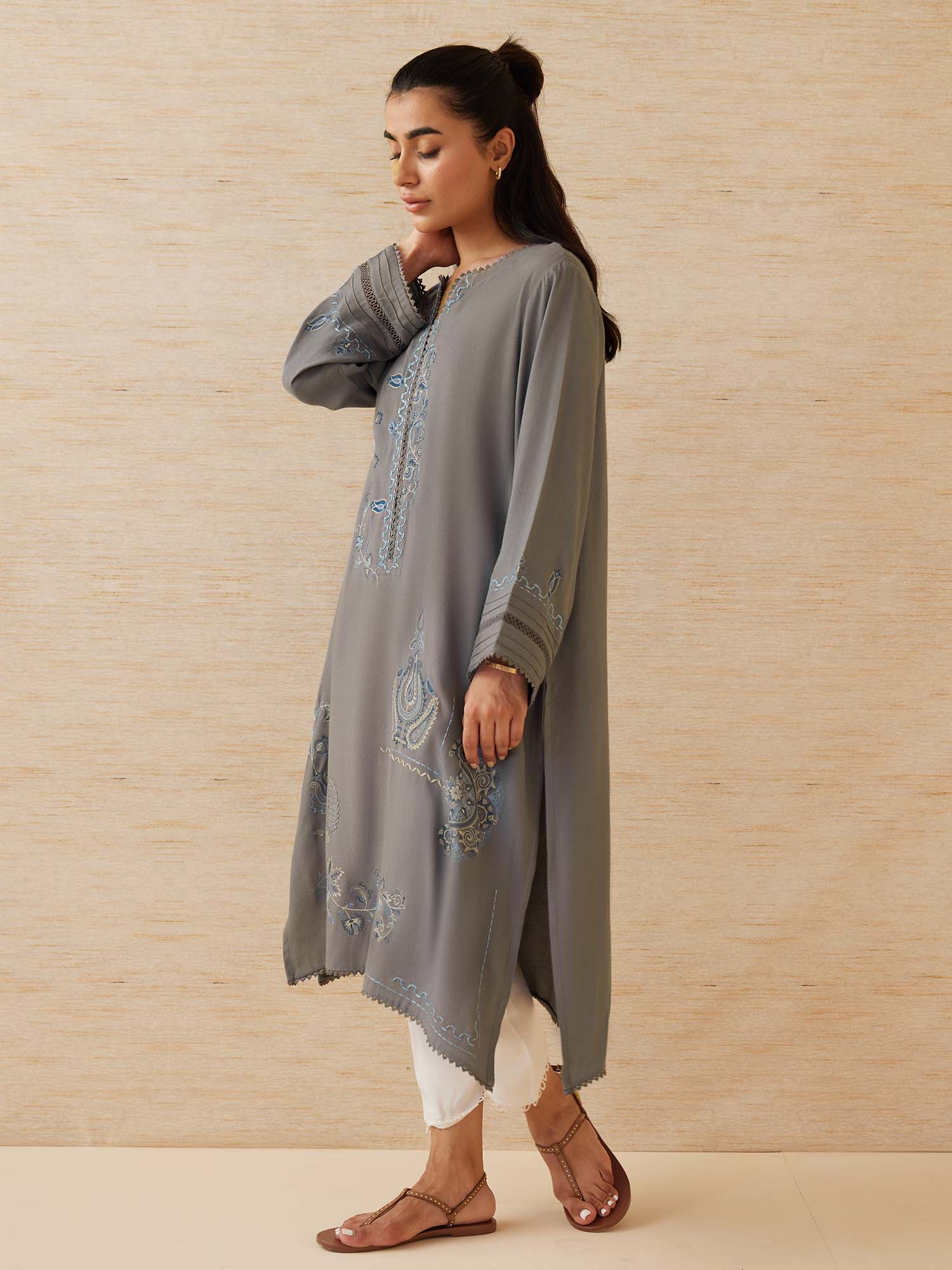 Embroidered Kurta