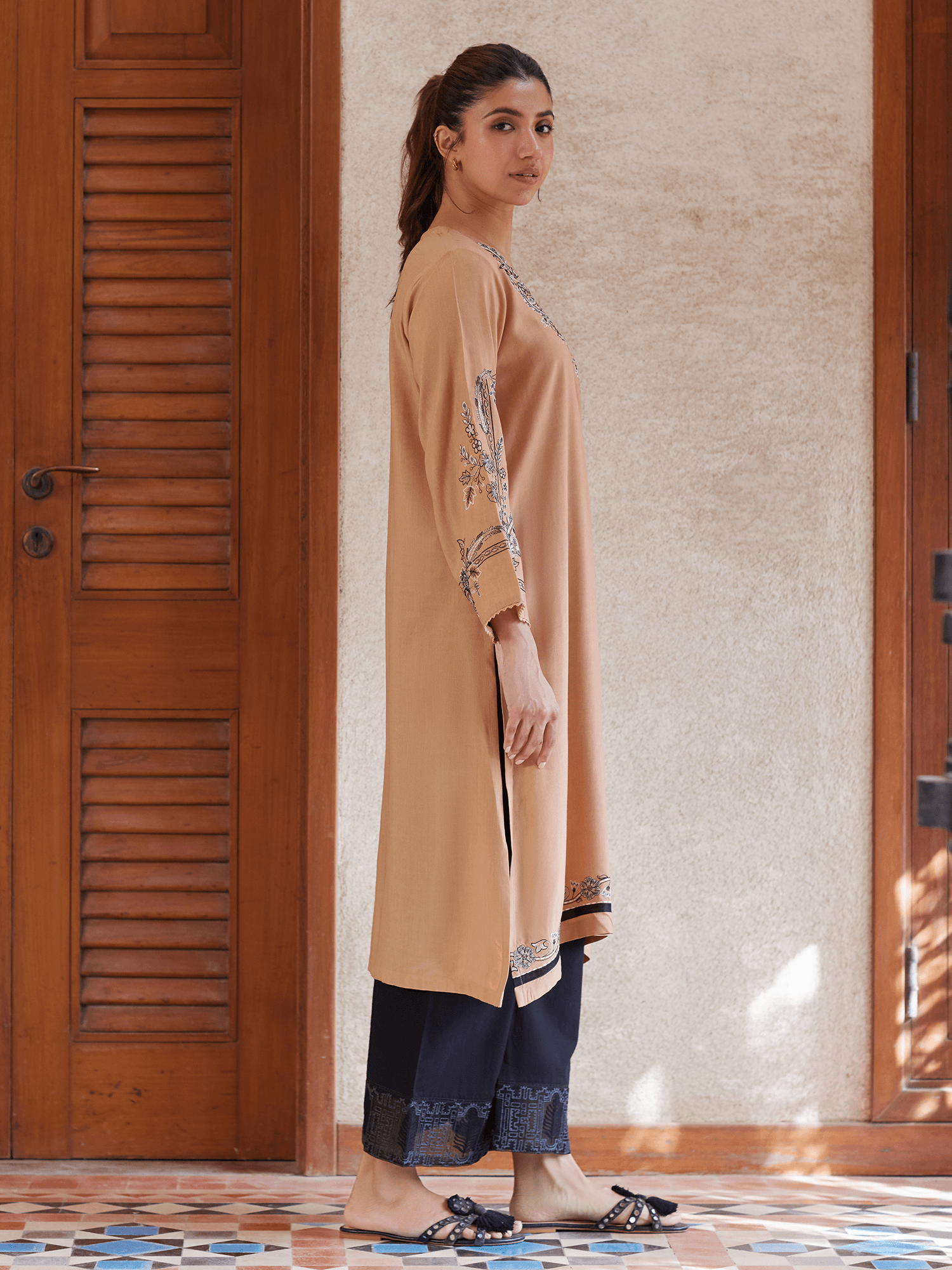 Embroidered Kurta