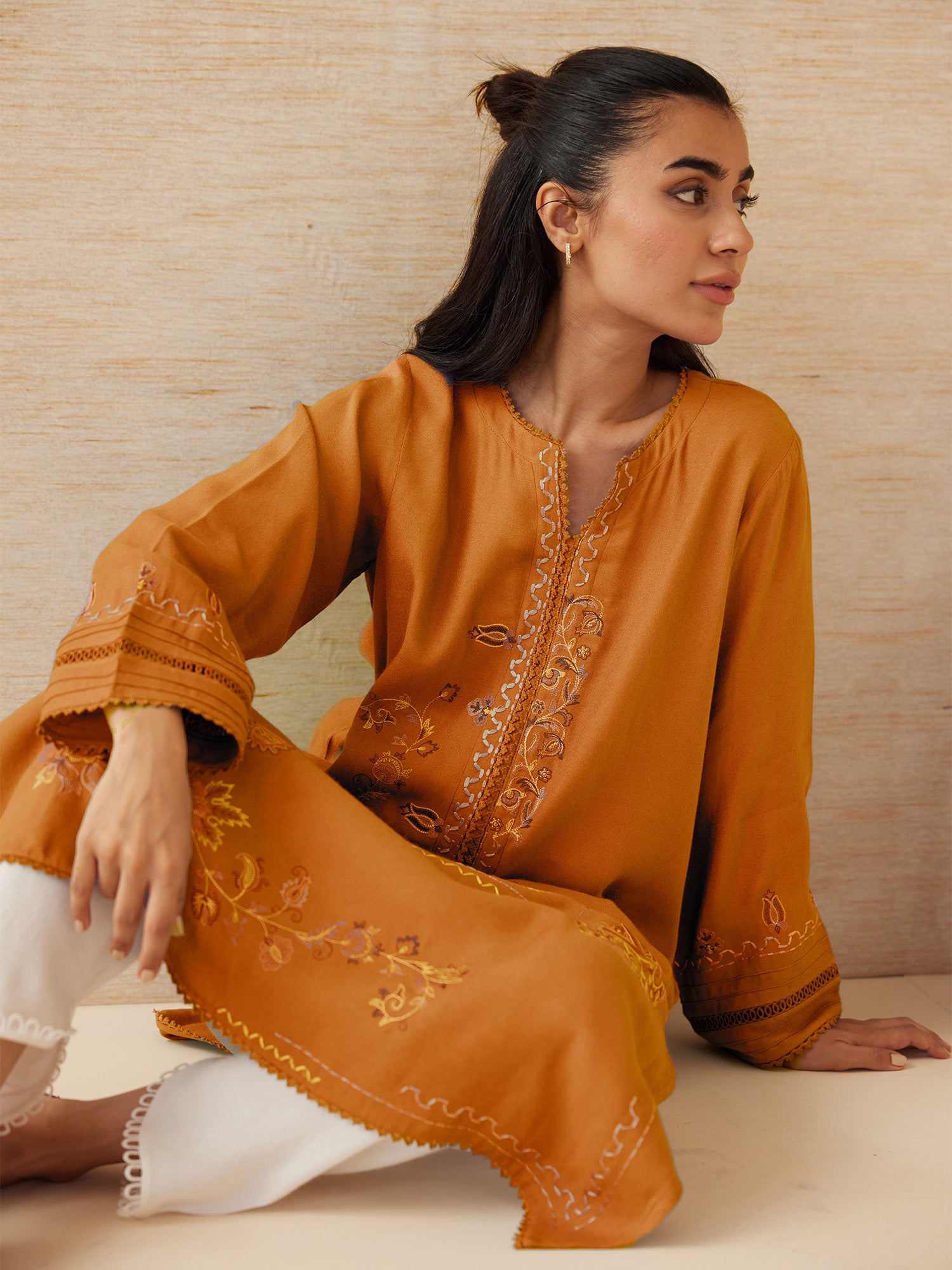 Embroidered Kurta