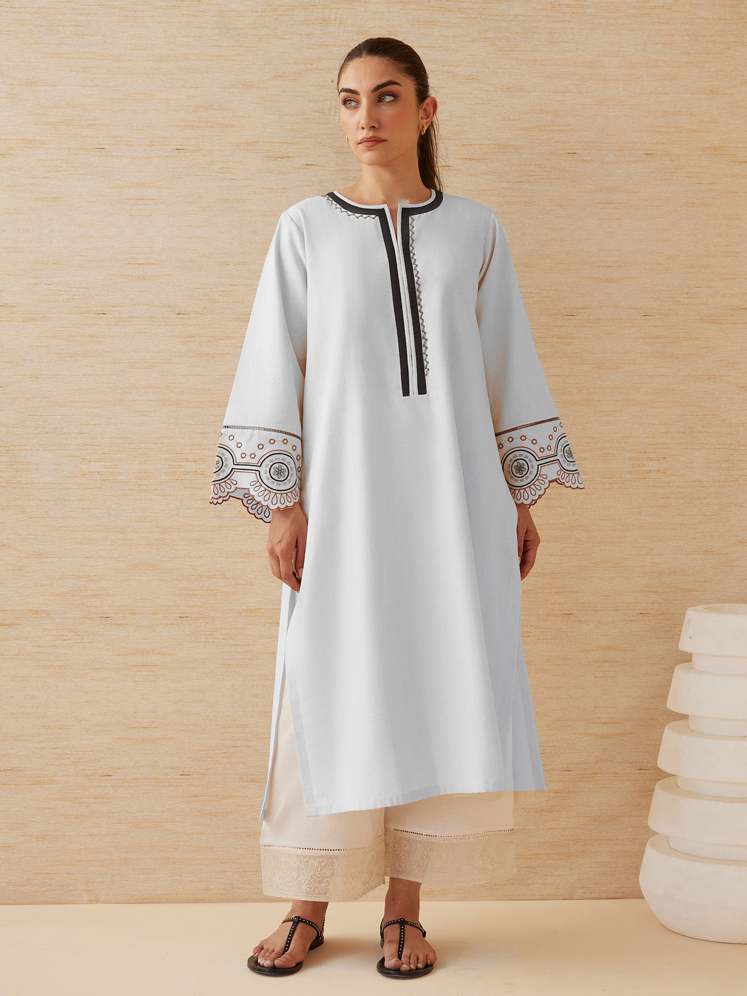 Embroidered Kurta