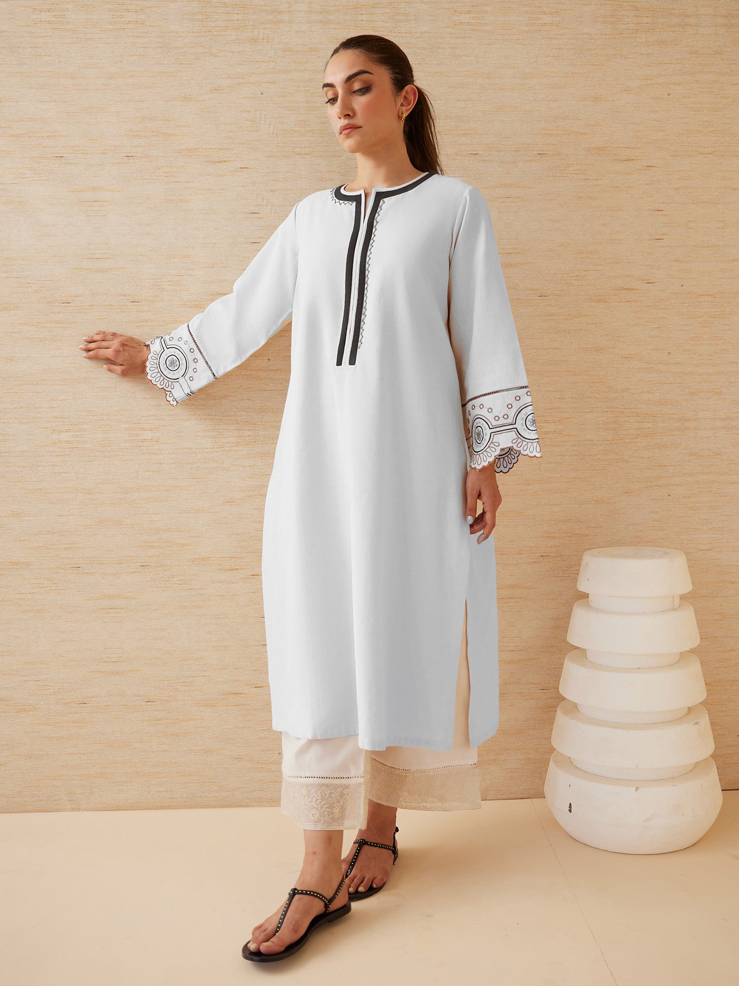 Embroidered Kurta