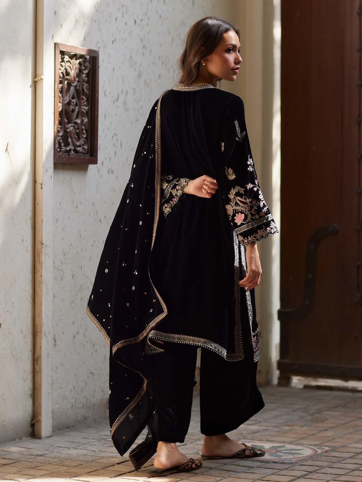 2-Piece Embroidered Set