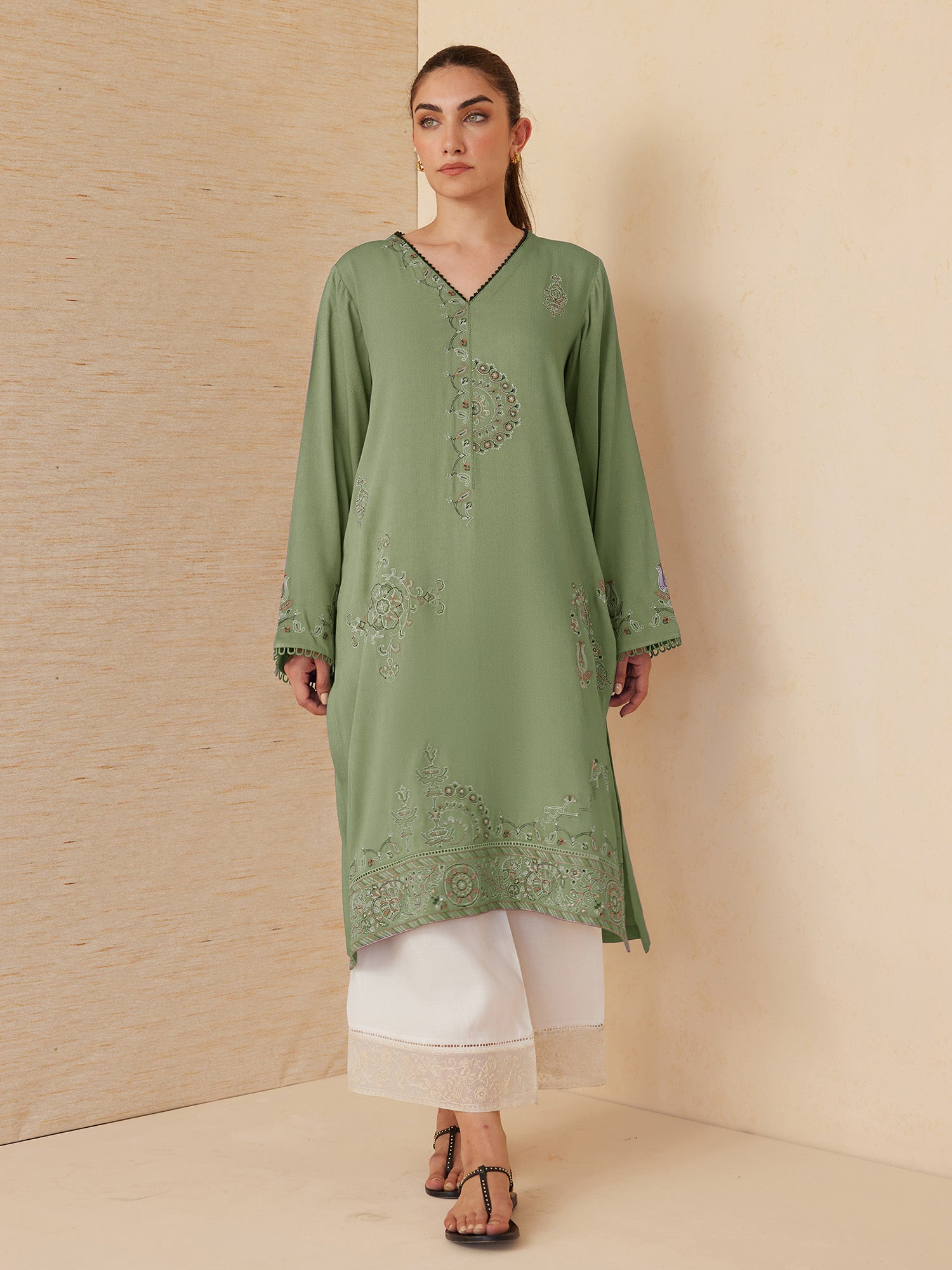 Embroidered Kurta