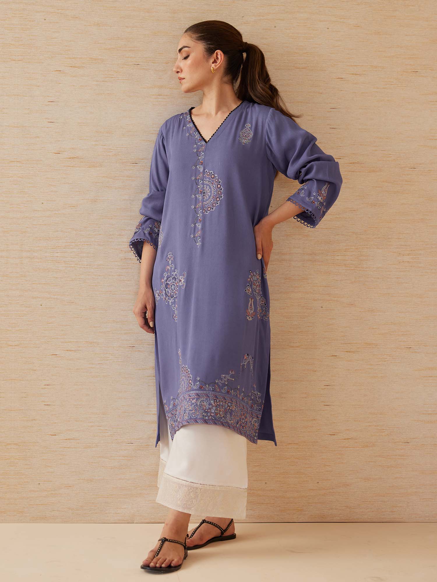 Embroidered Kurta