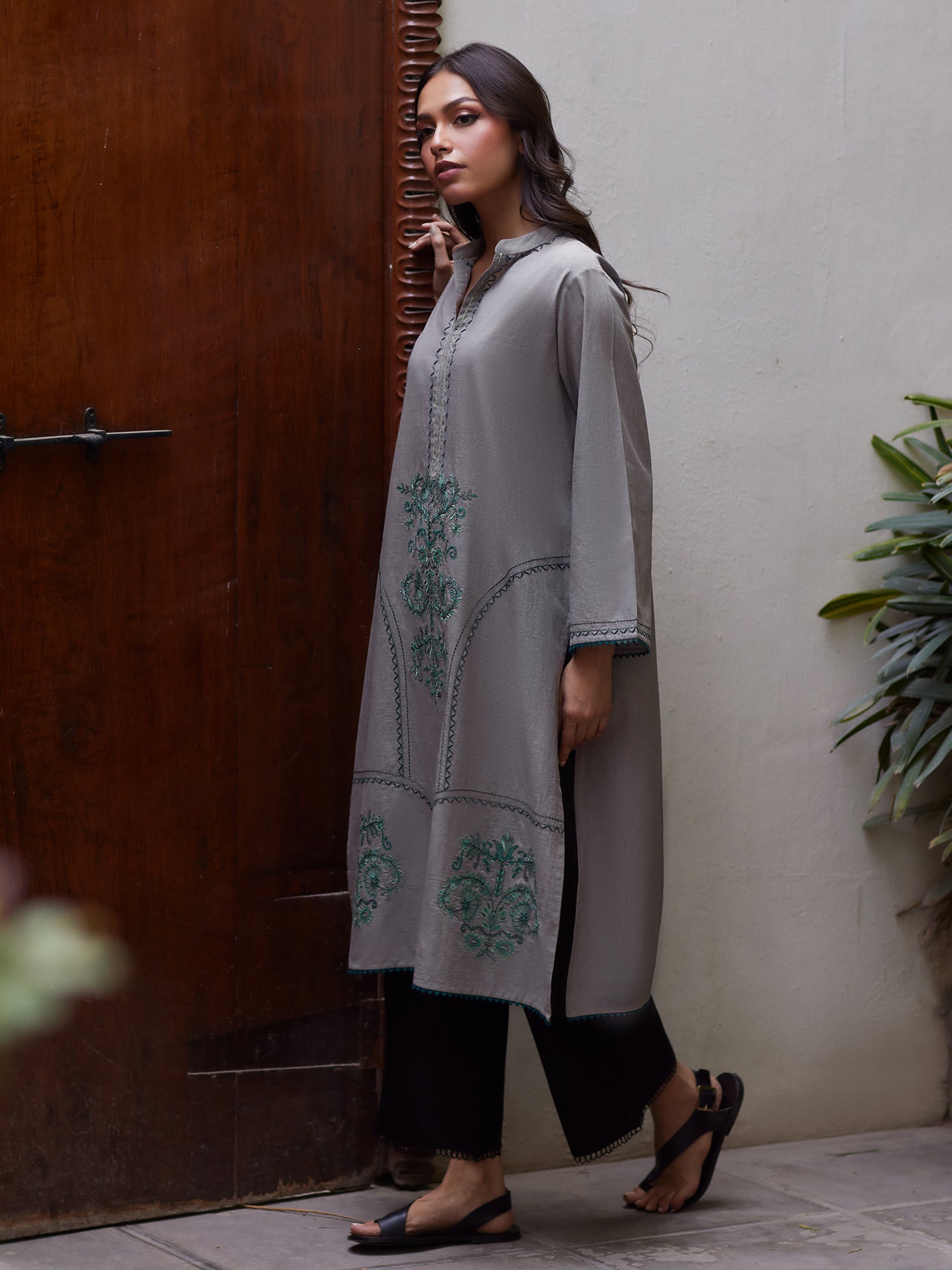 Embroidered Kurta
