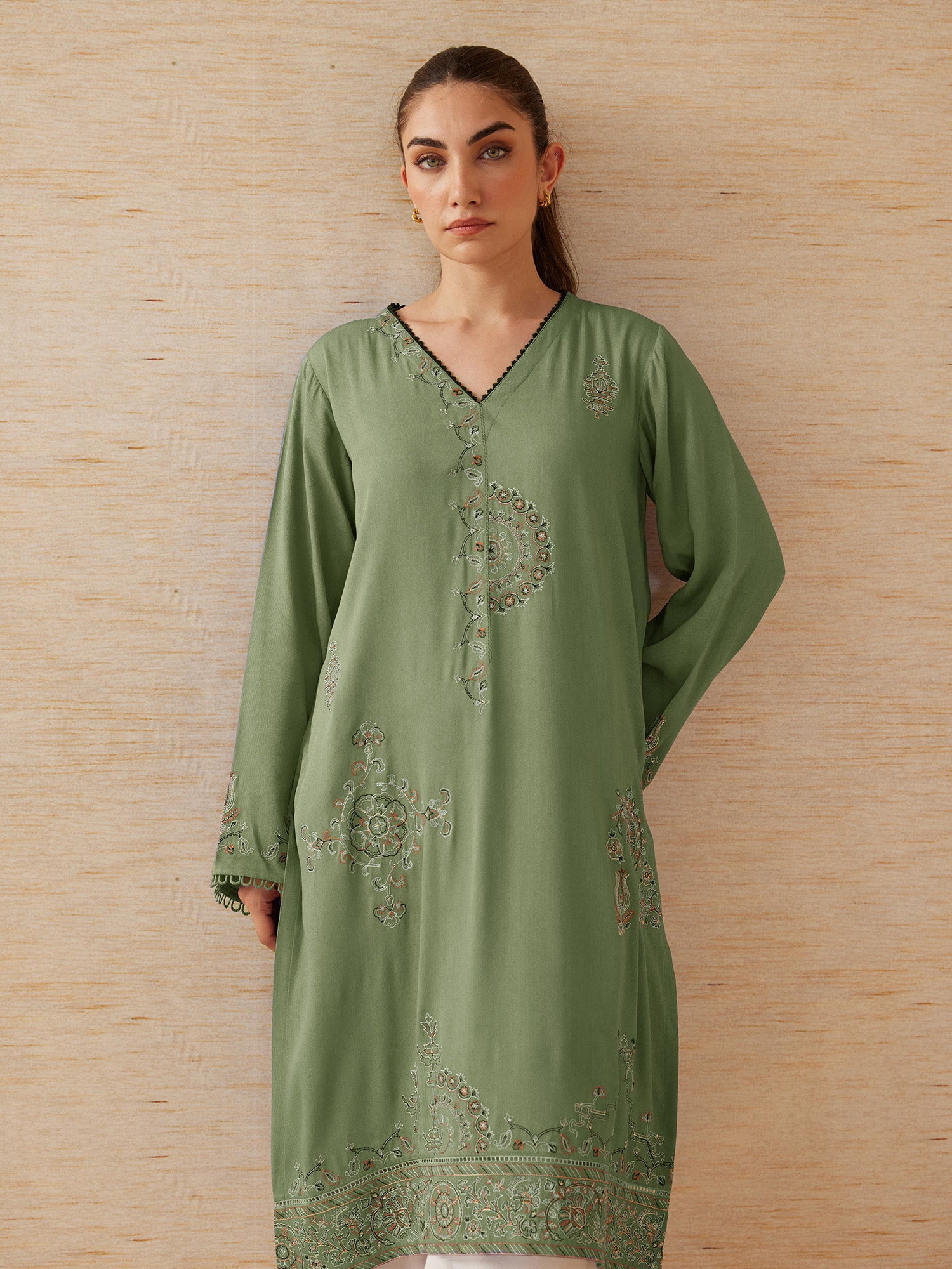 Embroidered Kurta