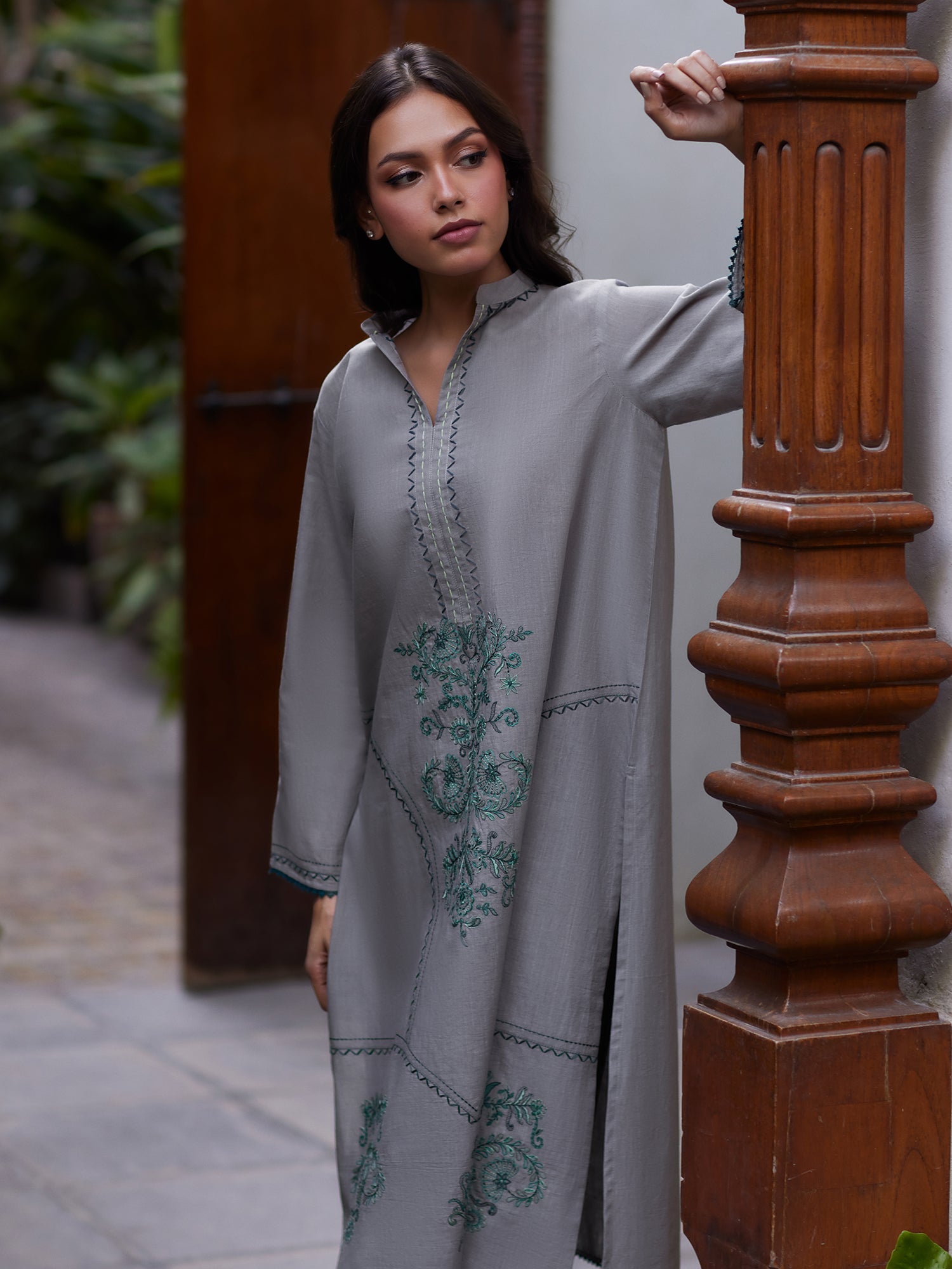Embroidered Kurta