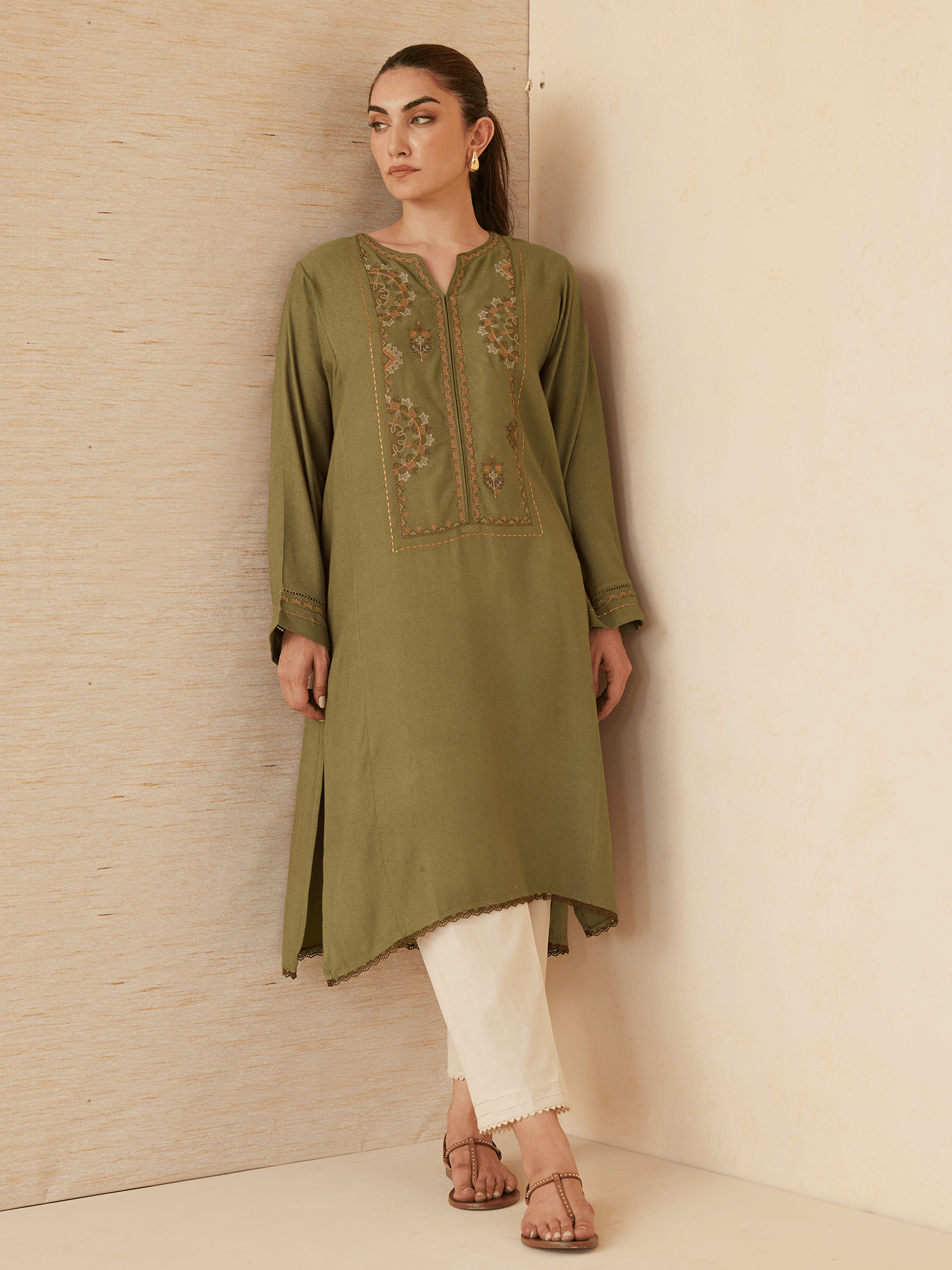 Embroidered Kurta