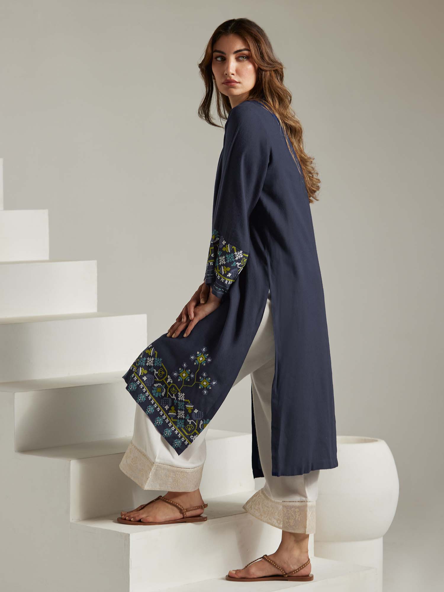 Embroidered Kurta