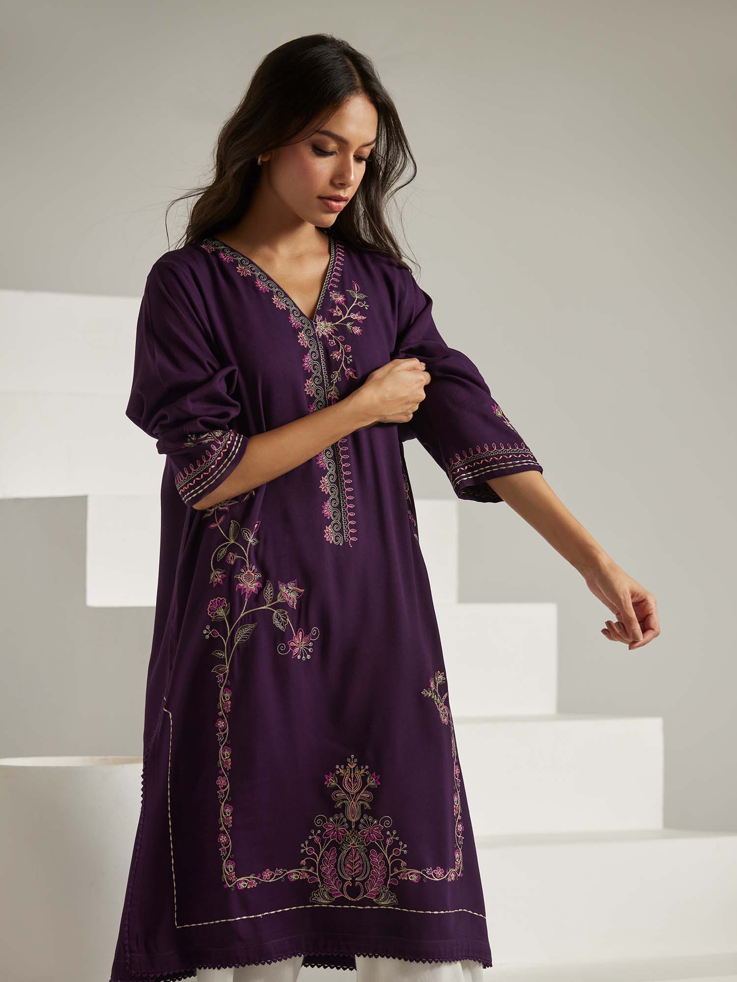 Embroidered Kurta