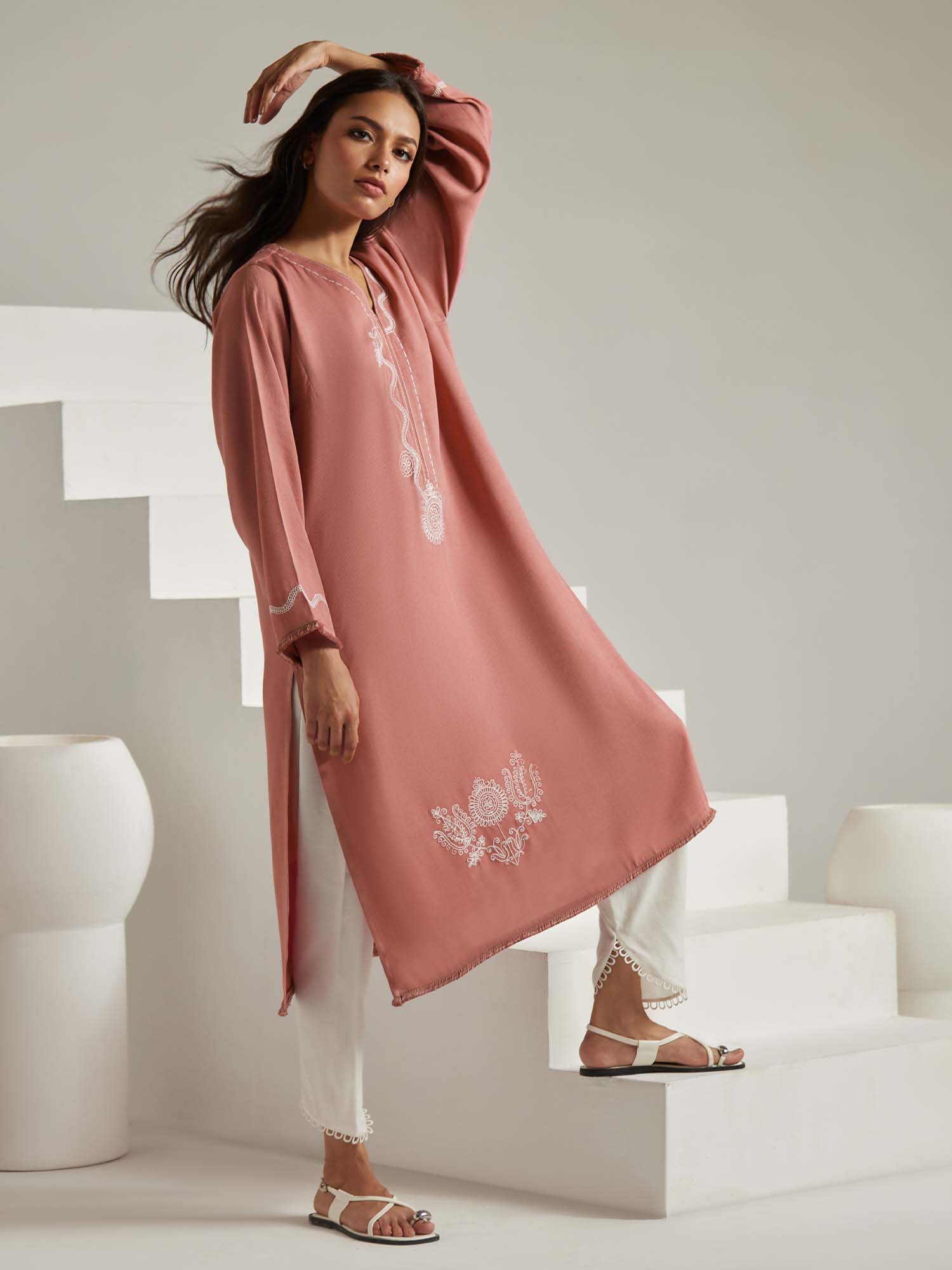 Embroidered Kurta
