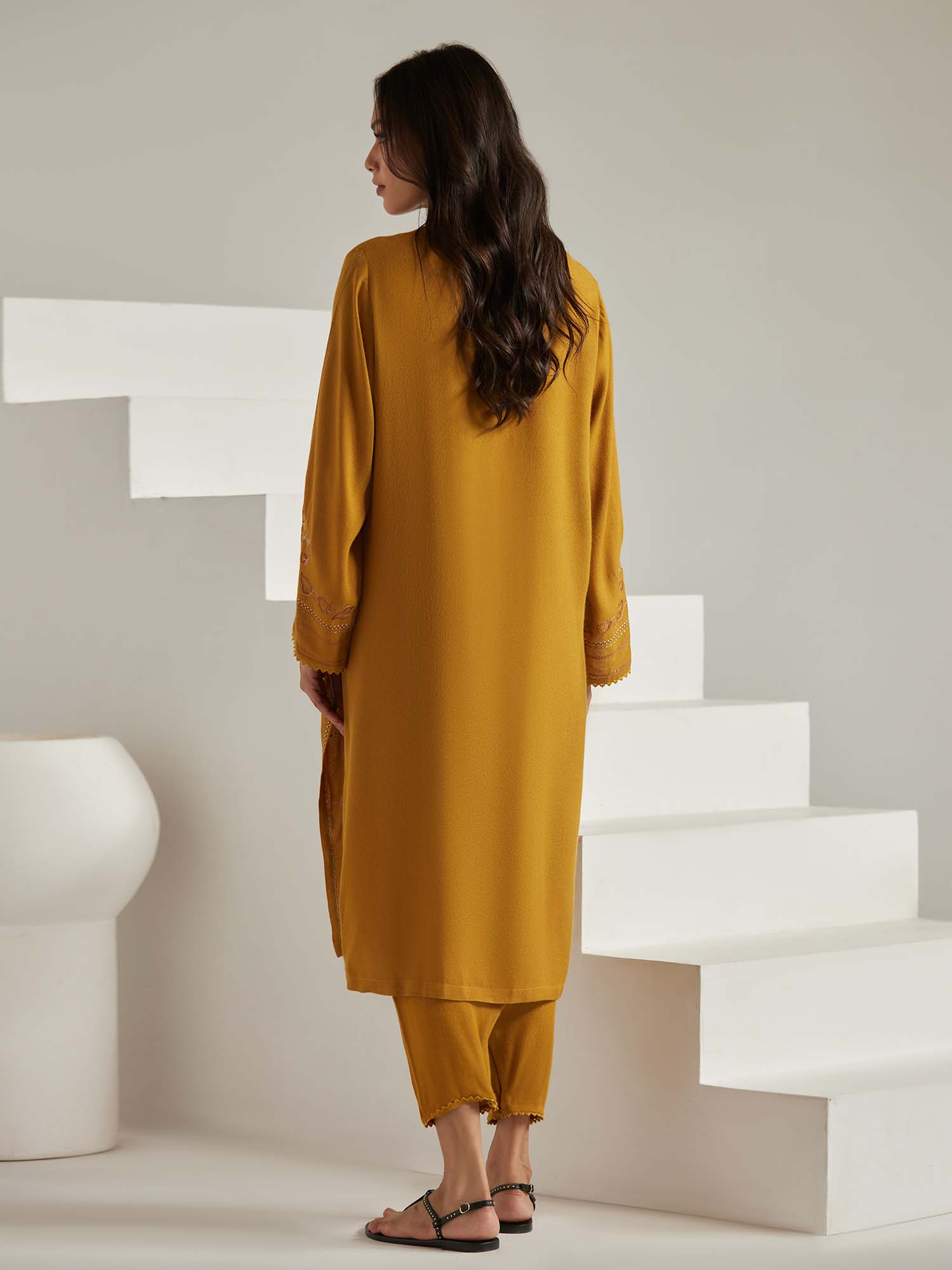 2-Piece Embroidered Set