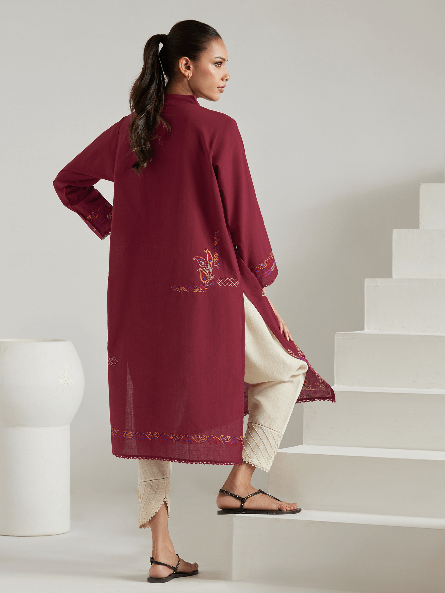 Embroidered Kurta