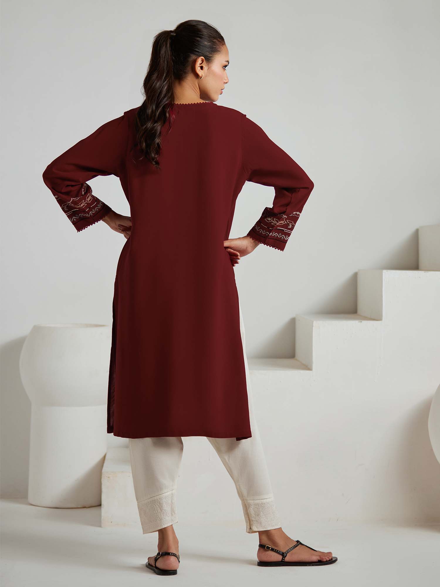 Embroidered Kurta