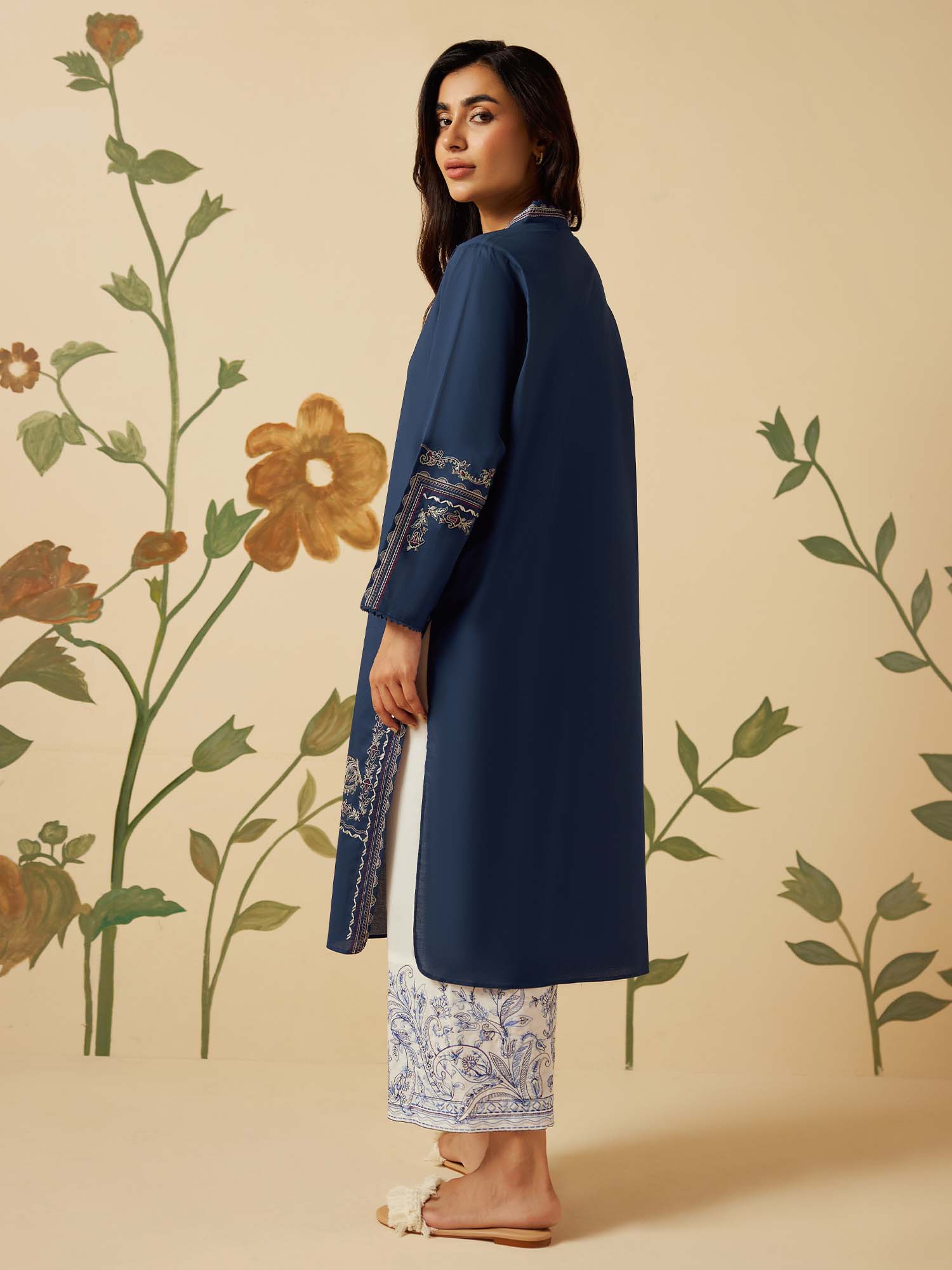 2-Piece Embroidered Set