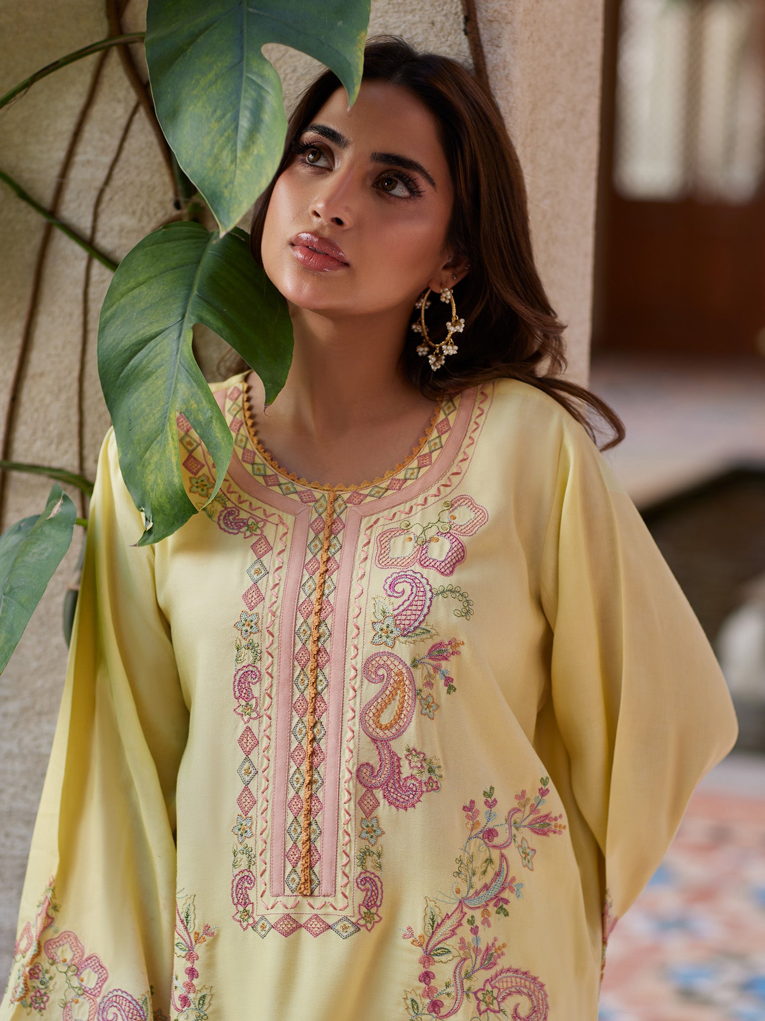 2-Piece Embroidered Set