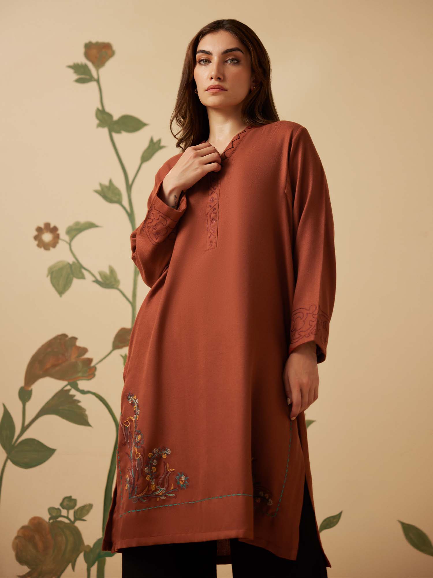 Embroidered Kurta