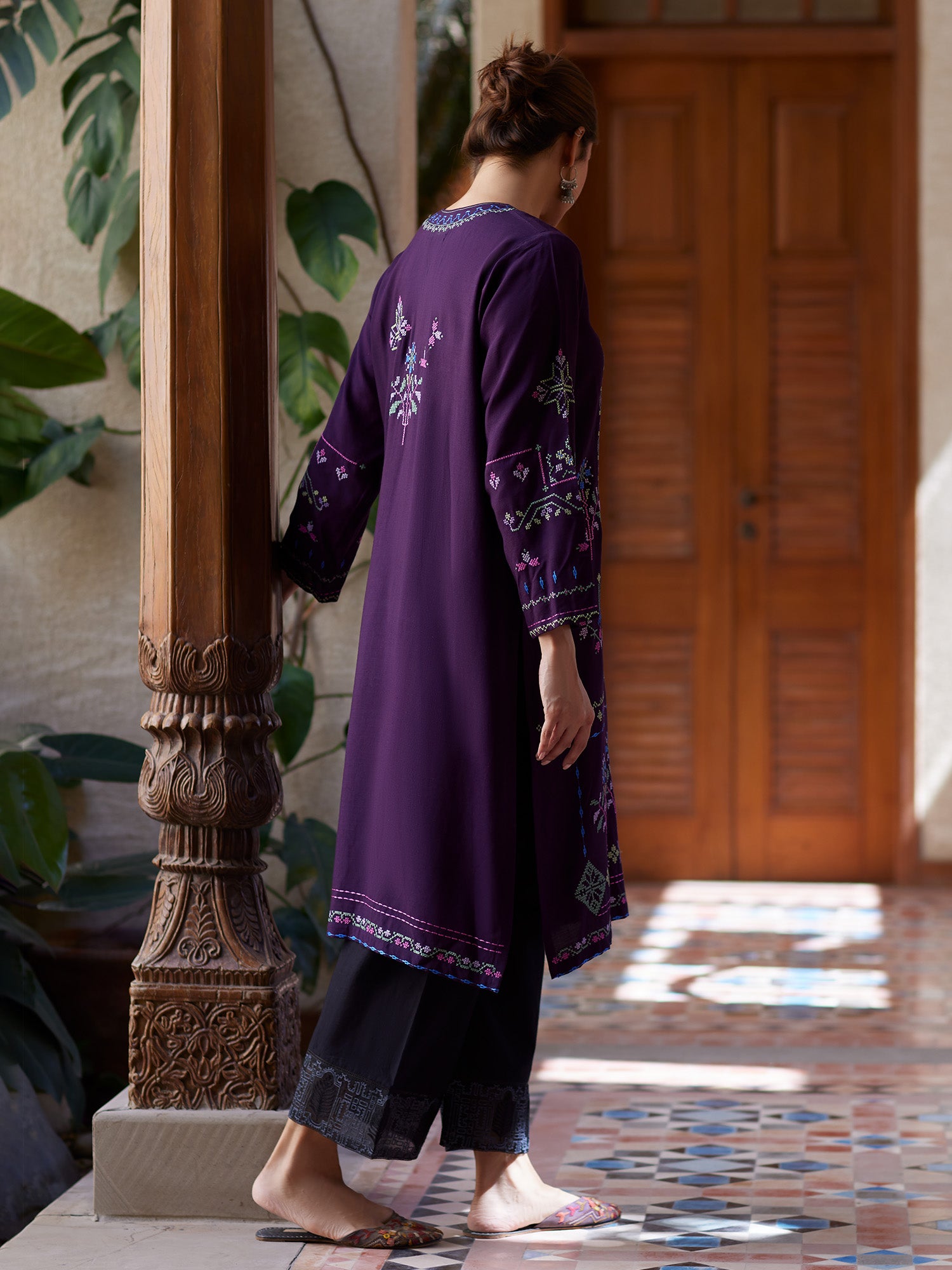 Embroidered Kurta