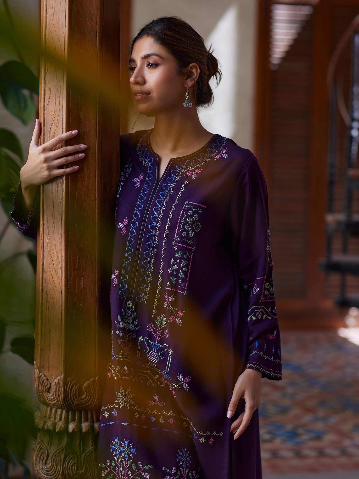 Embroidered Kurta