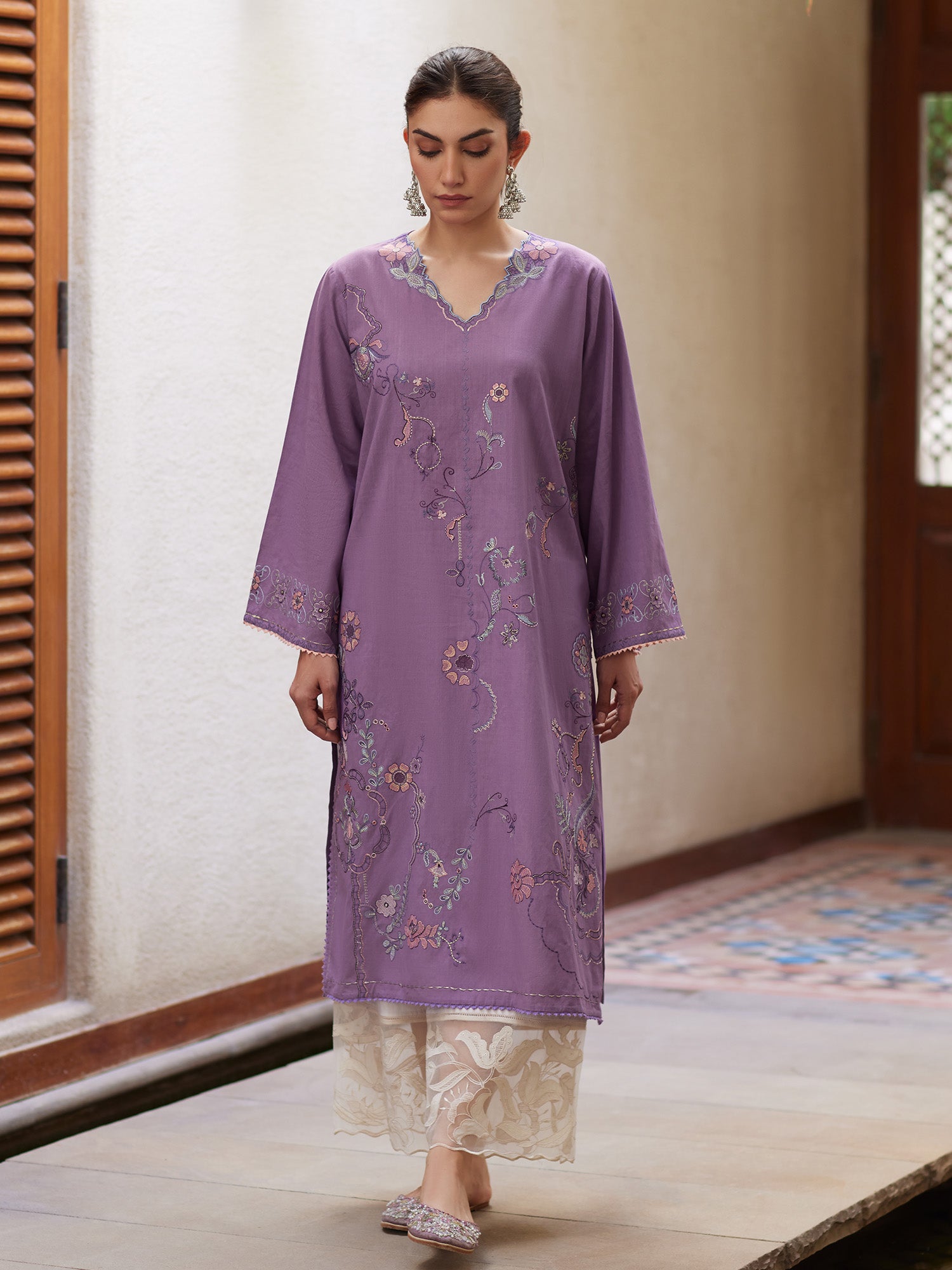 Embroidered Kurta