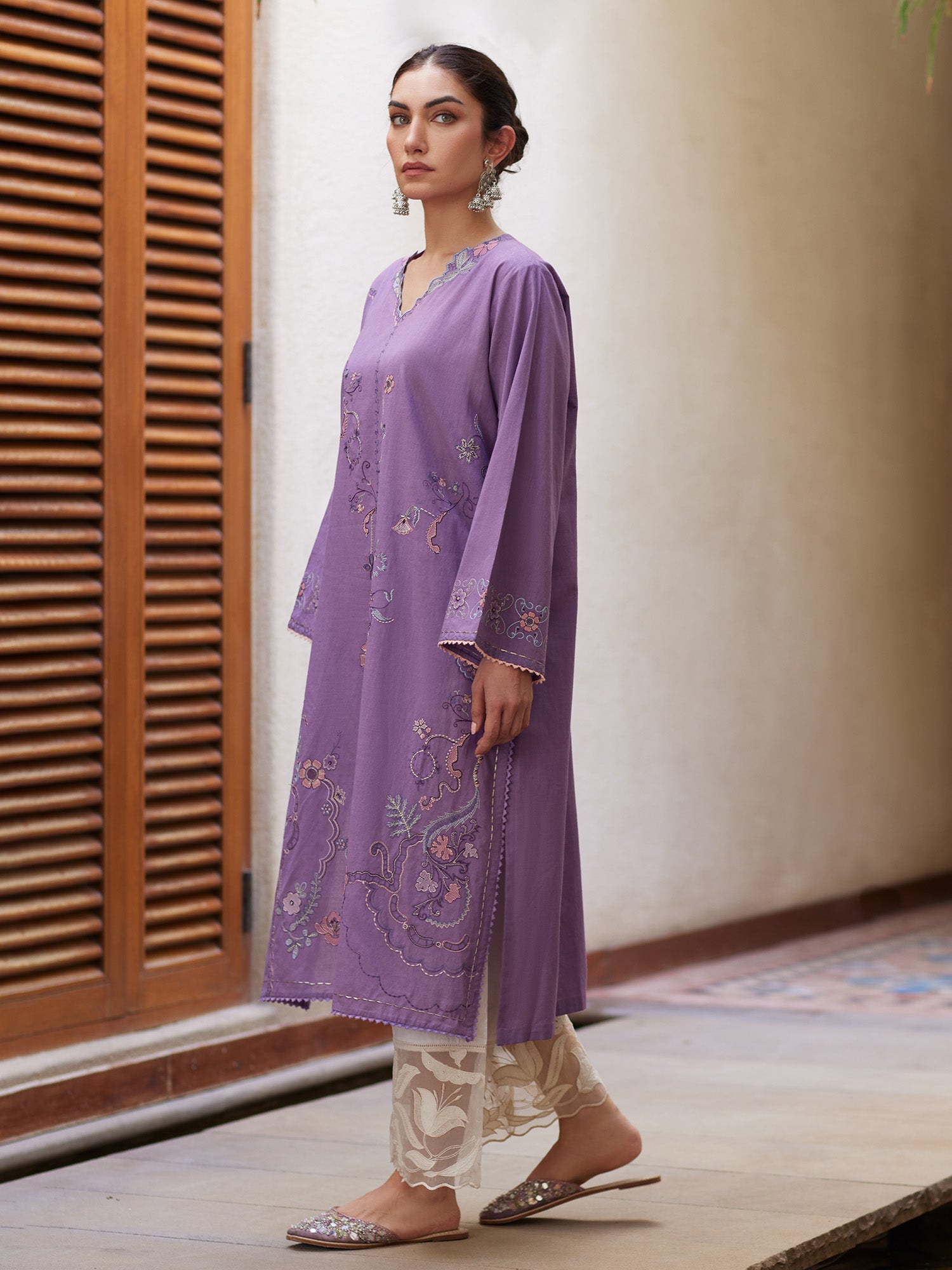 Embroidered Kurta
