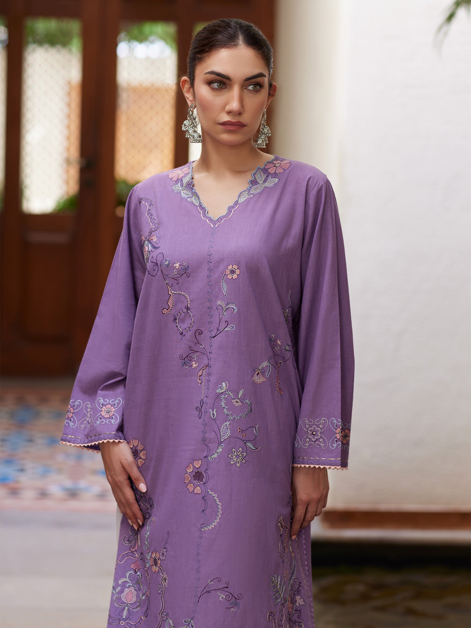 Embroidered Kurta