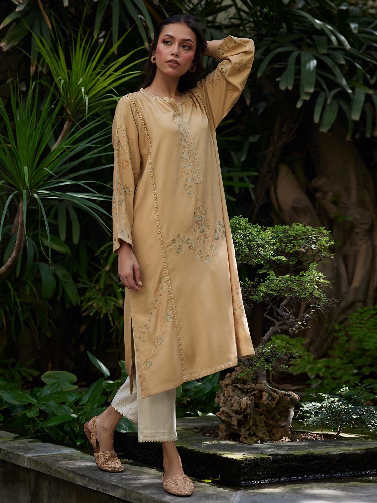 Embroidered Kurta