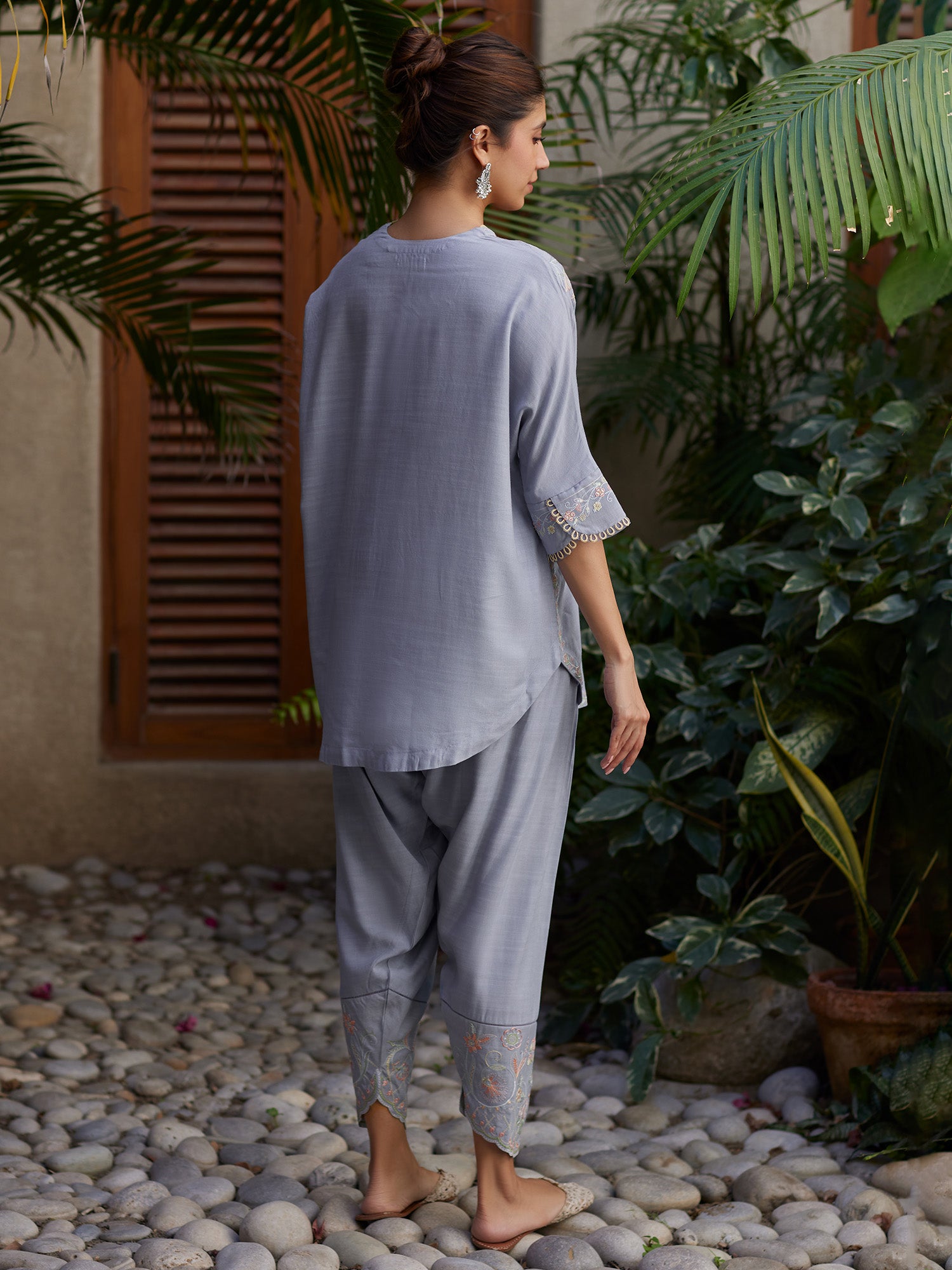 2-Piece Embroidered Set