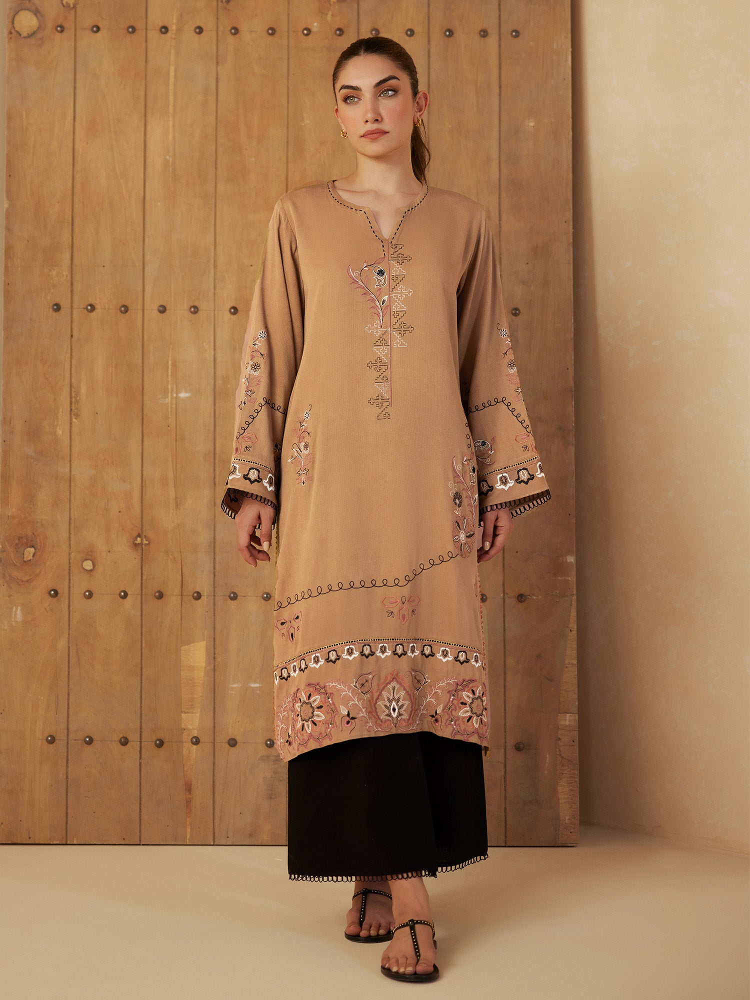 Embroidered Kurta