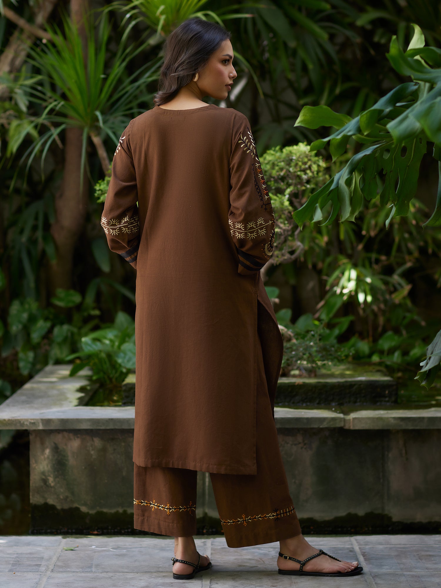 2-Piece Embroidered Set