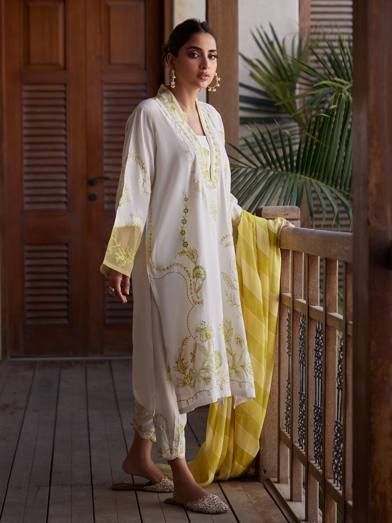 3-Piece Embroidered Set