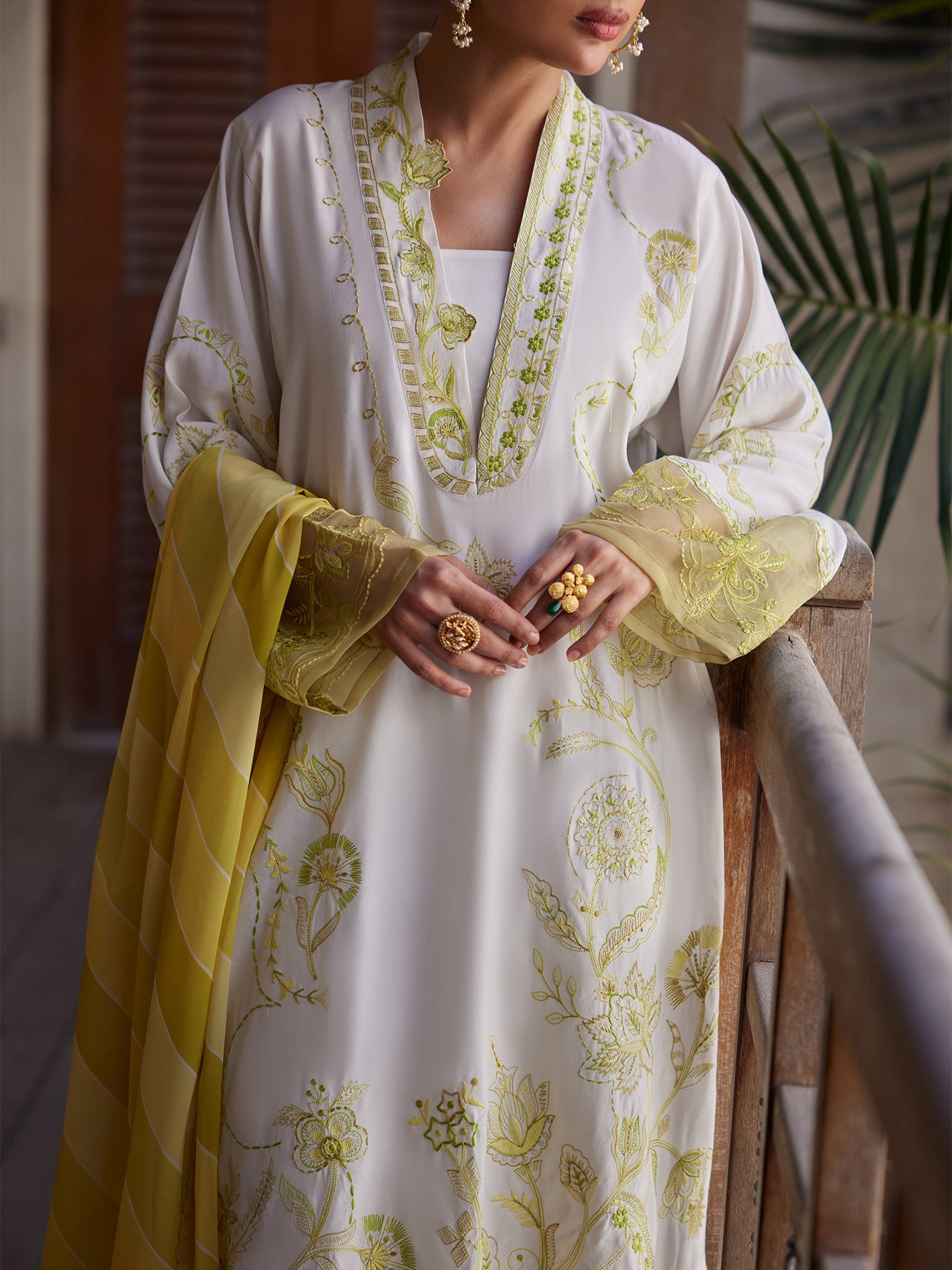 3-Piece Embroidered Set