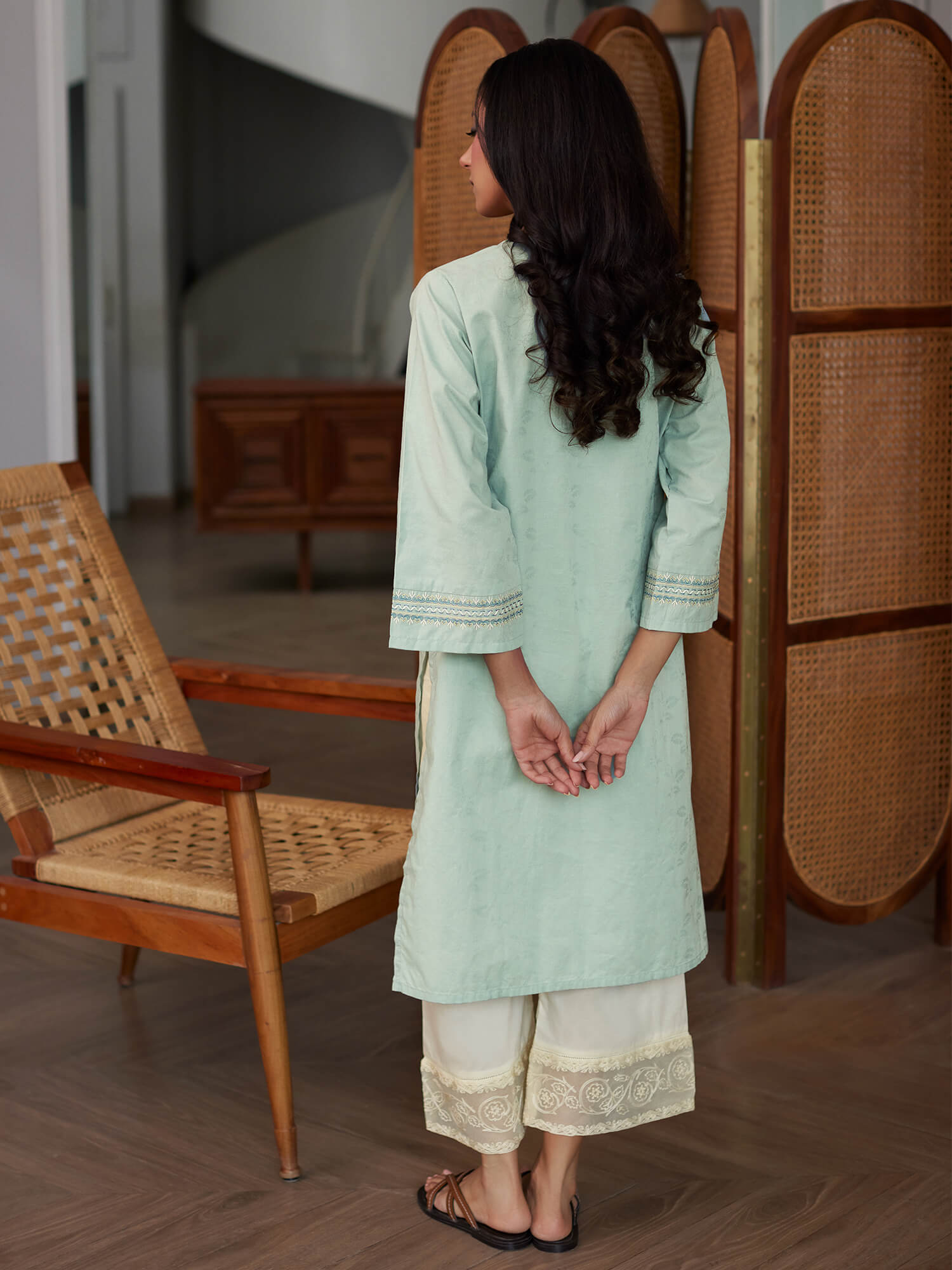 Embroidered Kurta